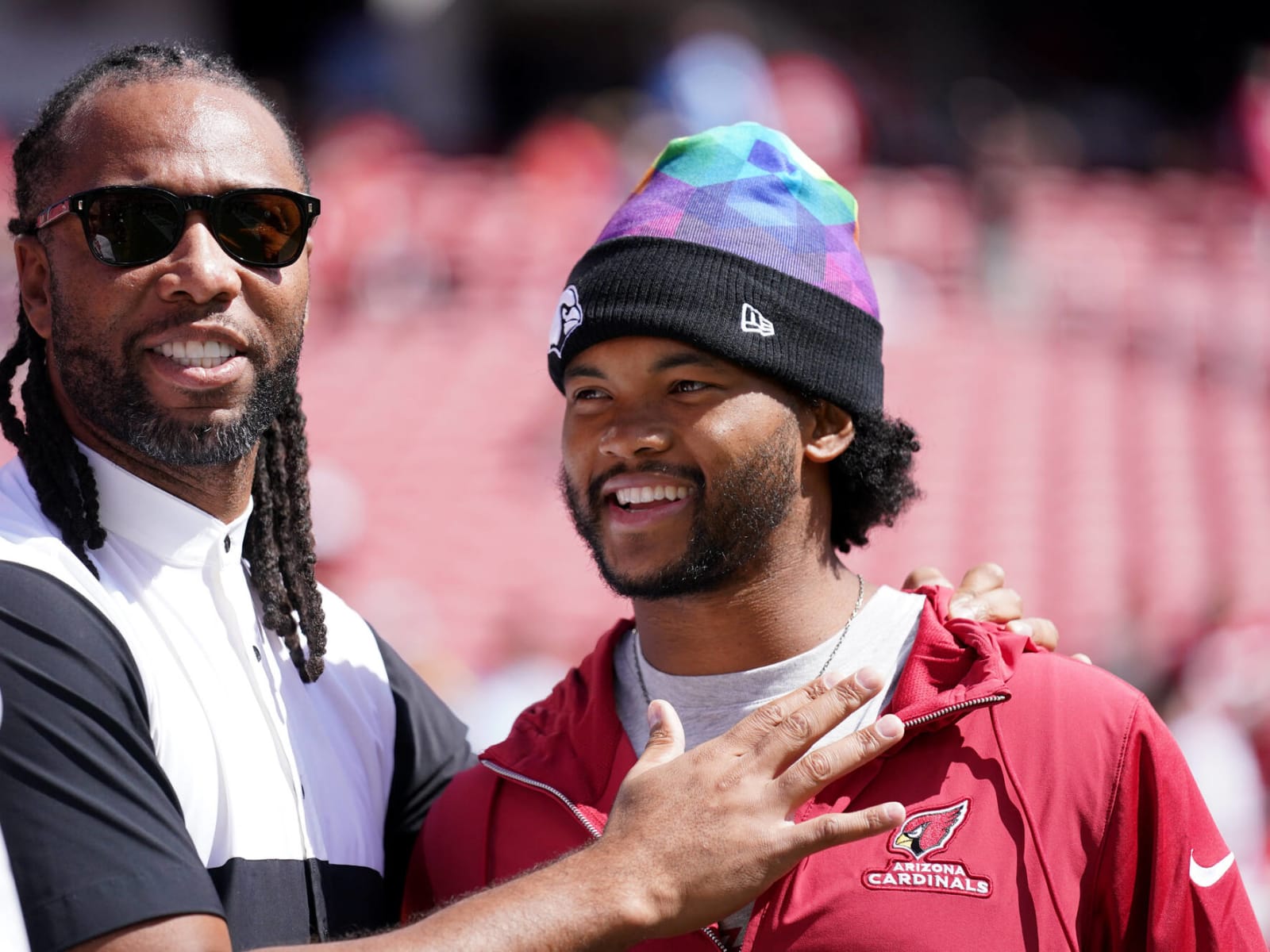 Larry Fitzgerald Looking Only Forward With Cardinals And Kyler Murray