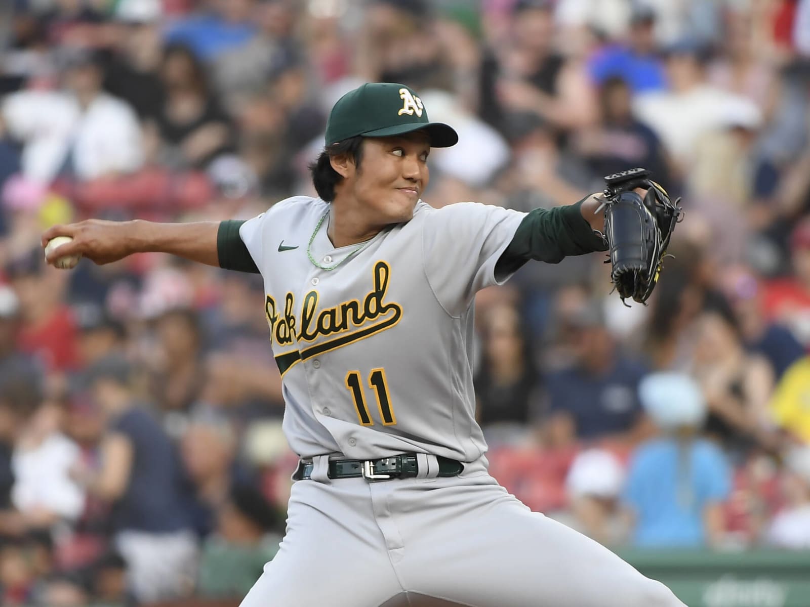 Shintaro Fujinami, Oakland A's look to beat New York Mets