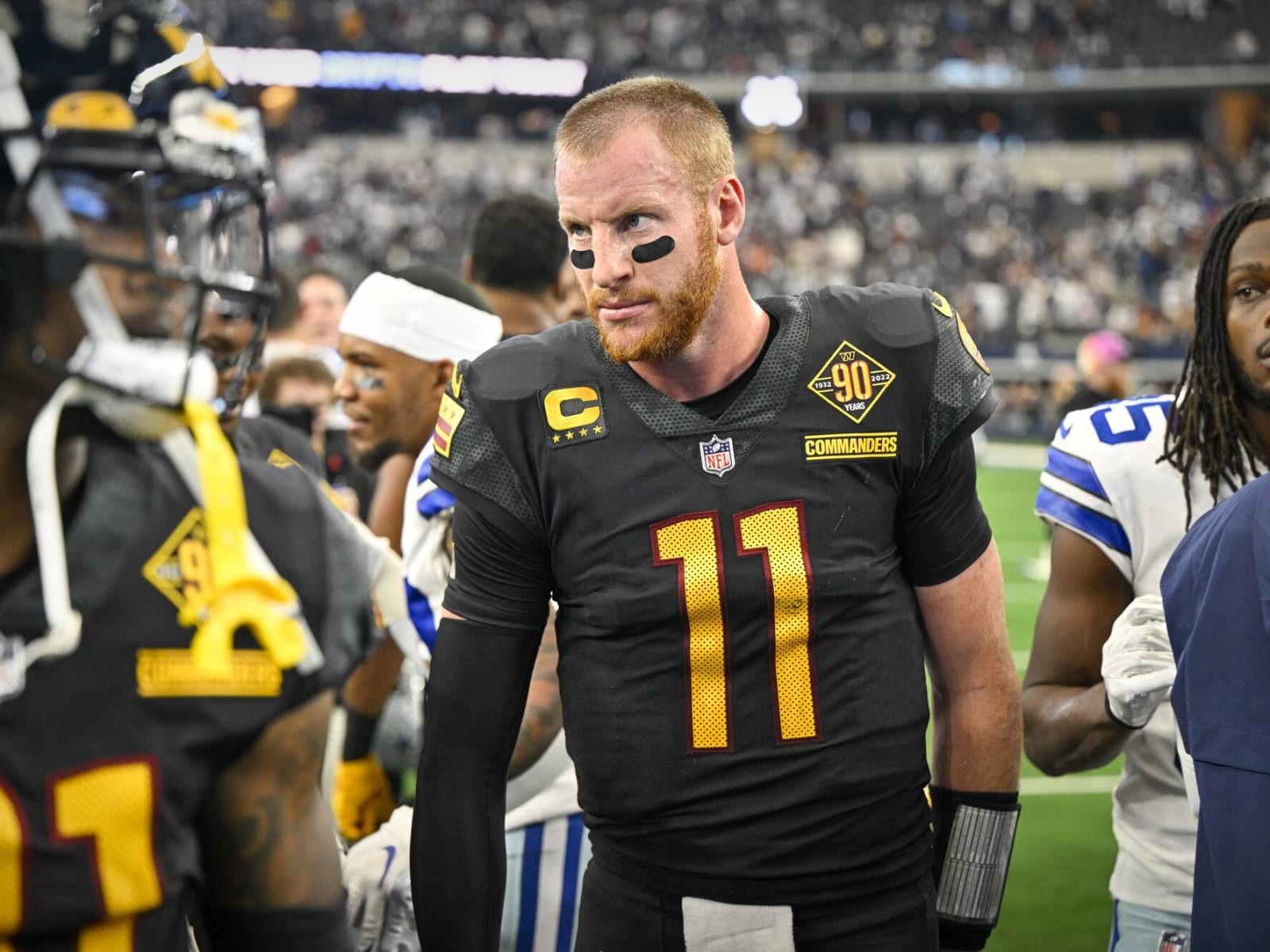 Commanders' QB Wentz to IR; will miss at least four games - The San Diego  Union-Tribune