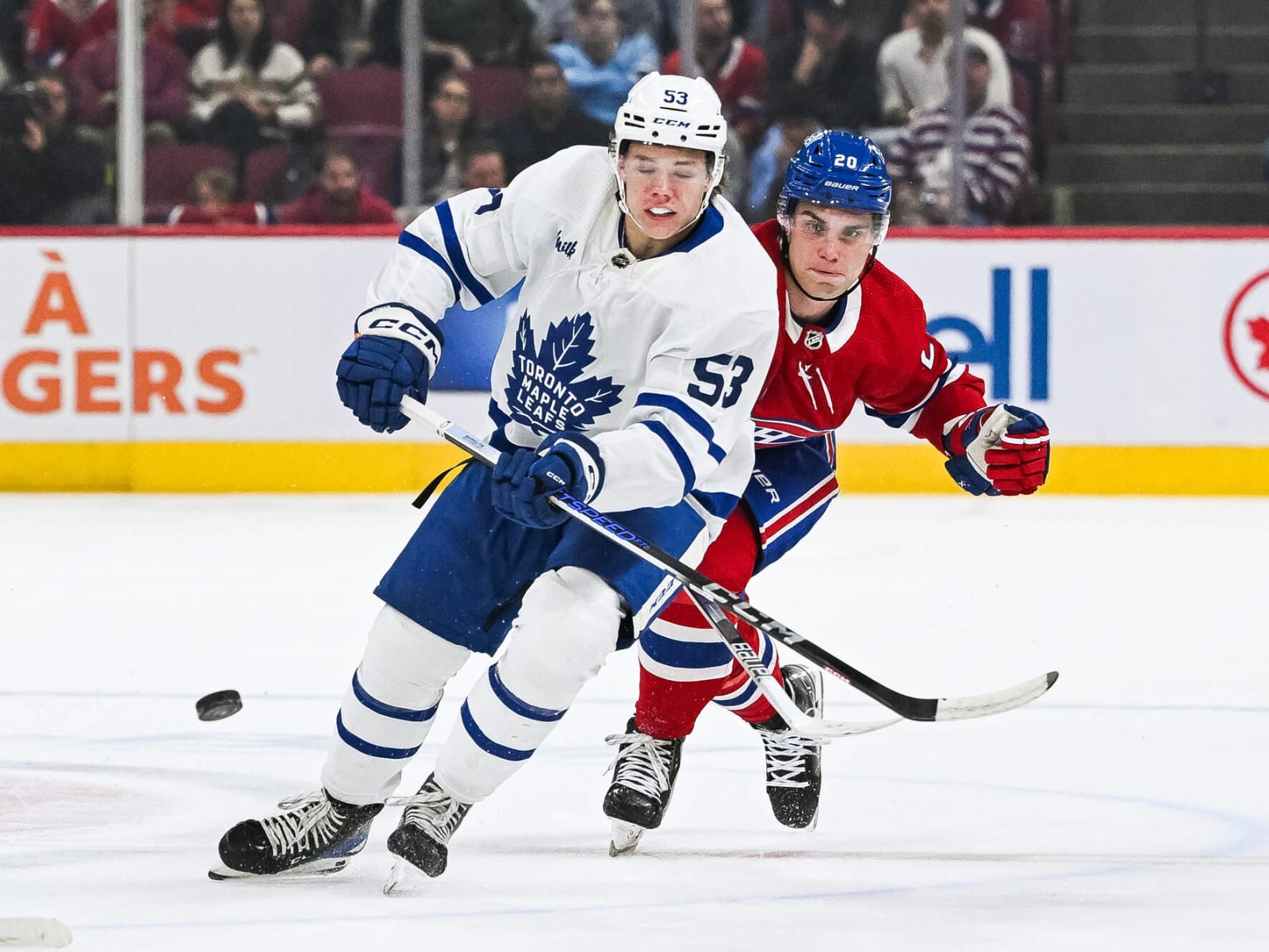 Maple Leafs prospect Easton Cowan runs point streak to London