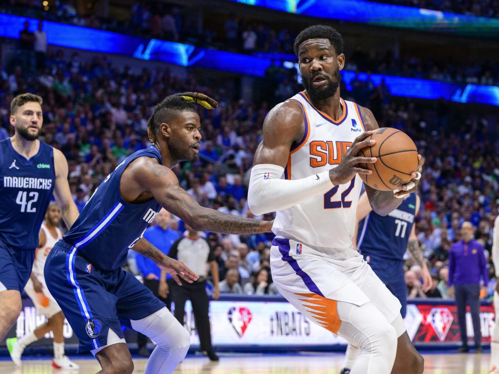 Suns' Deandre Ayton, coach Monty Williams have not spoken since Game 7  blowout, benching