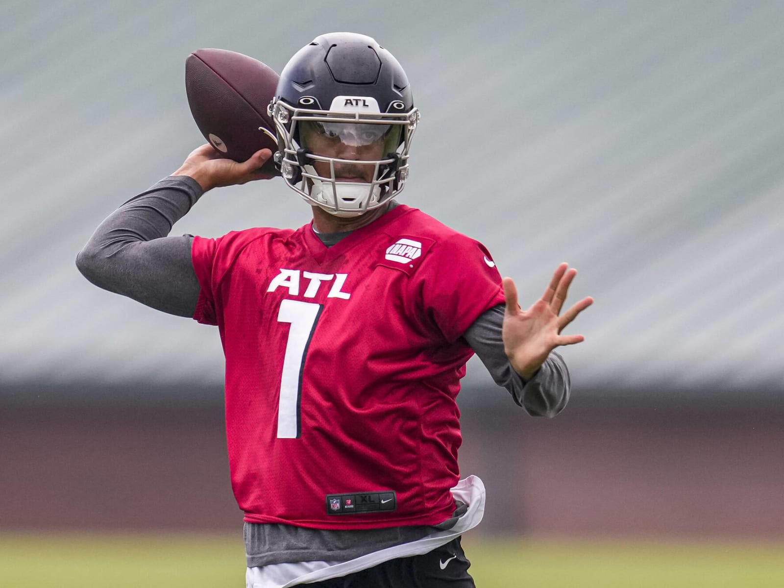 Marcus Mariota unveils new jersey number as QB of the Atlanta Falcons