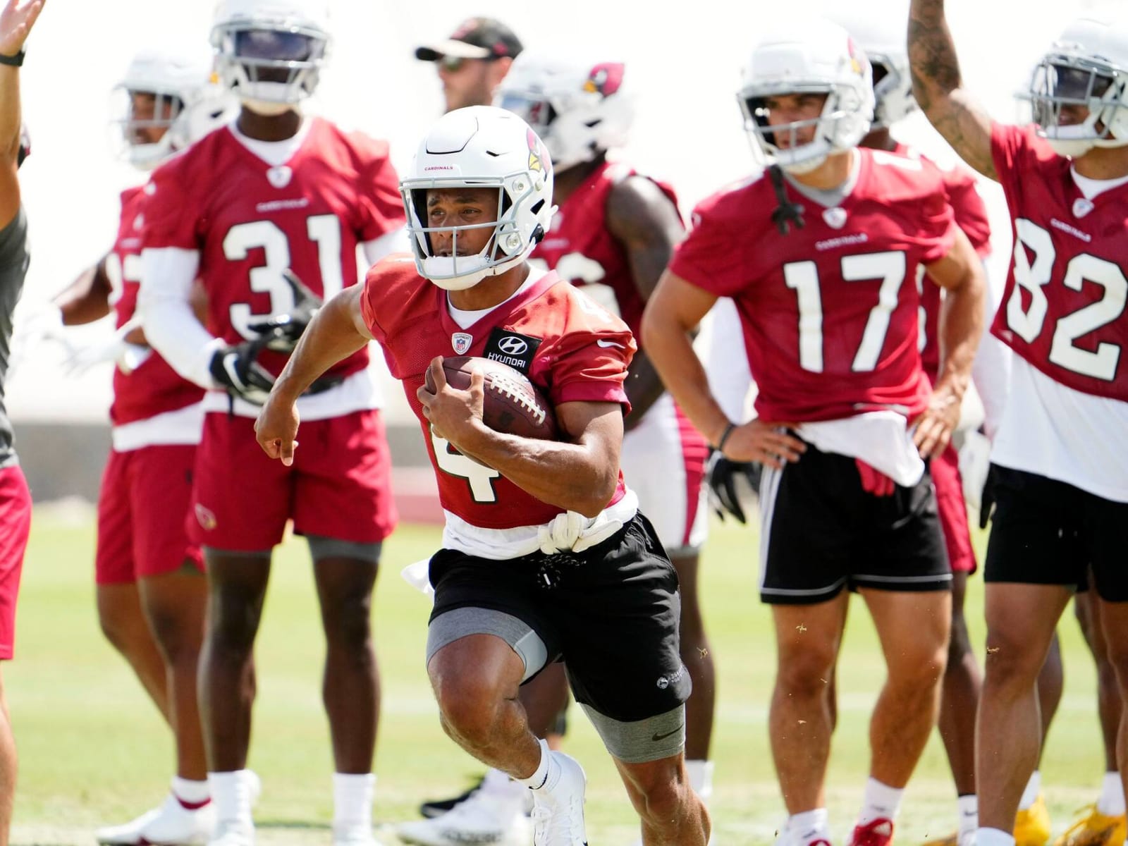 Arizona Cardinals wide receiver Rondale Moore suffers hamstring injury, to  undergo MRI