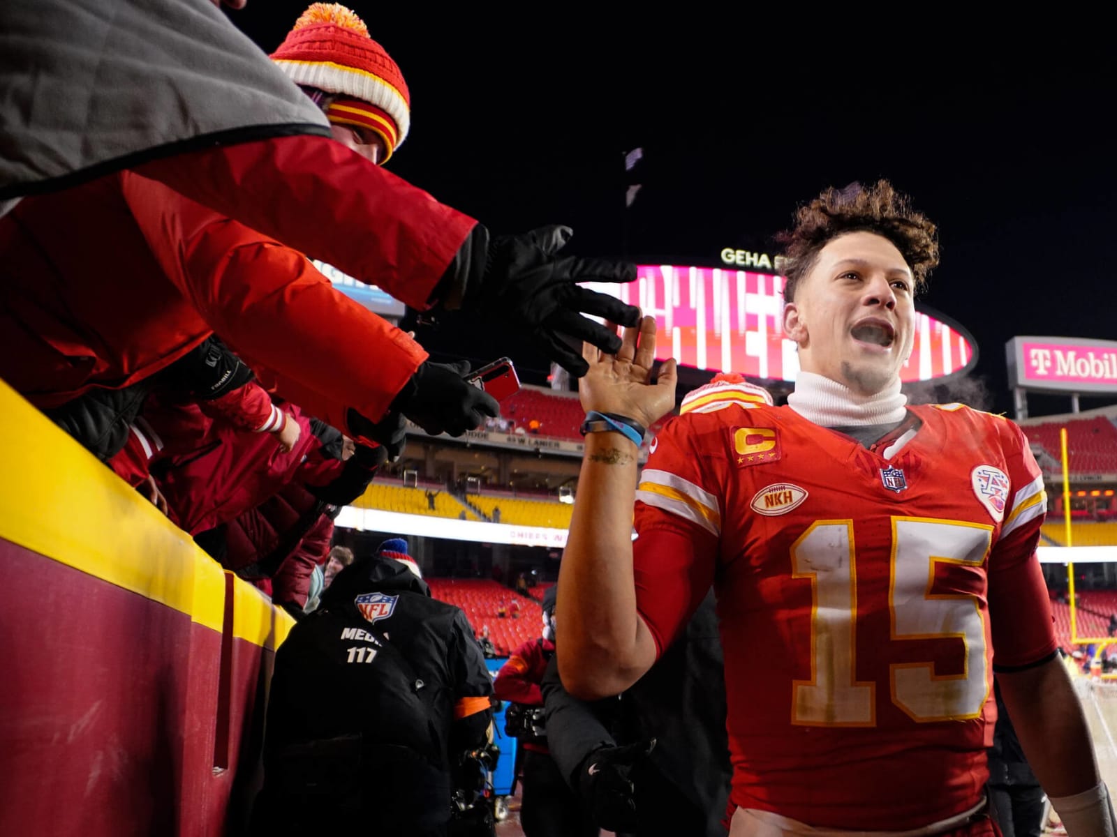 Kansas City Chiefs on X: Six seasons as a starter, and @PatrickMahomes now  has the 8th-most postseason wins by a quarterback in NFL history. Greatness  🚀  / X