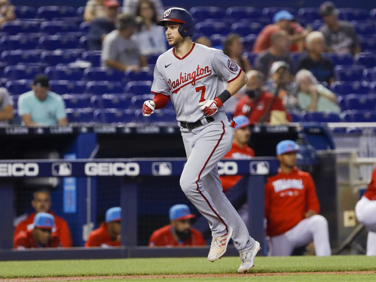 Trea Turner hits for the CYCLE on his birthday! (His third career cycle  ties Major League record) 