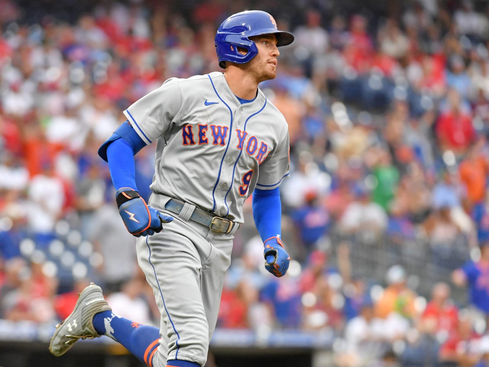 Brandon Nimmo prepared himself for homer-saving-catch moments