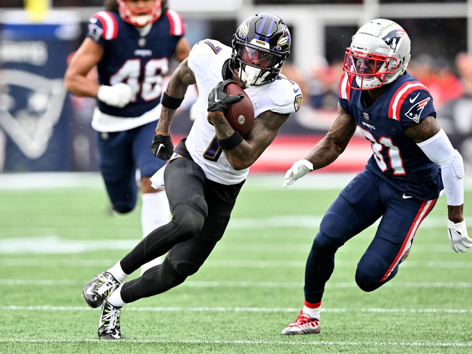 Rashod Bateman Isn't Worried About His Role in Ravens' Offense