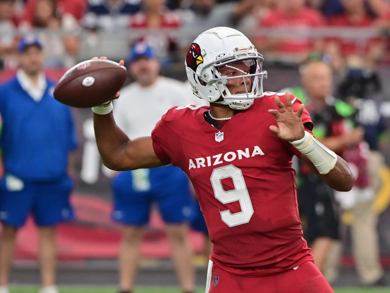 Cardinals QB Josh Dobbs is dodging darts and having fun 