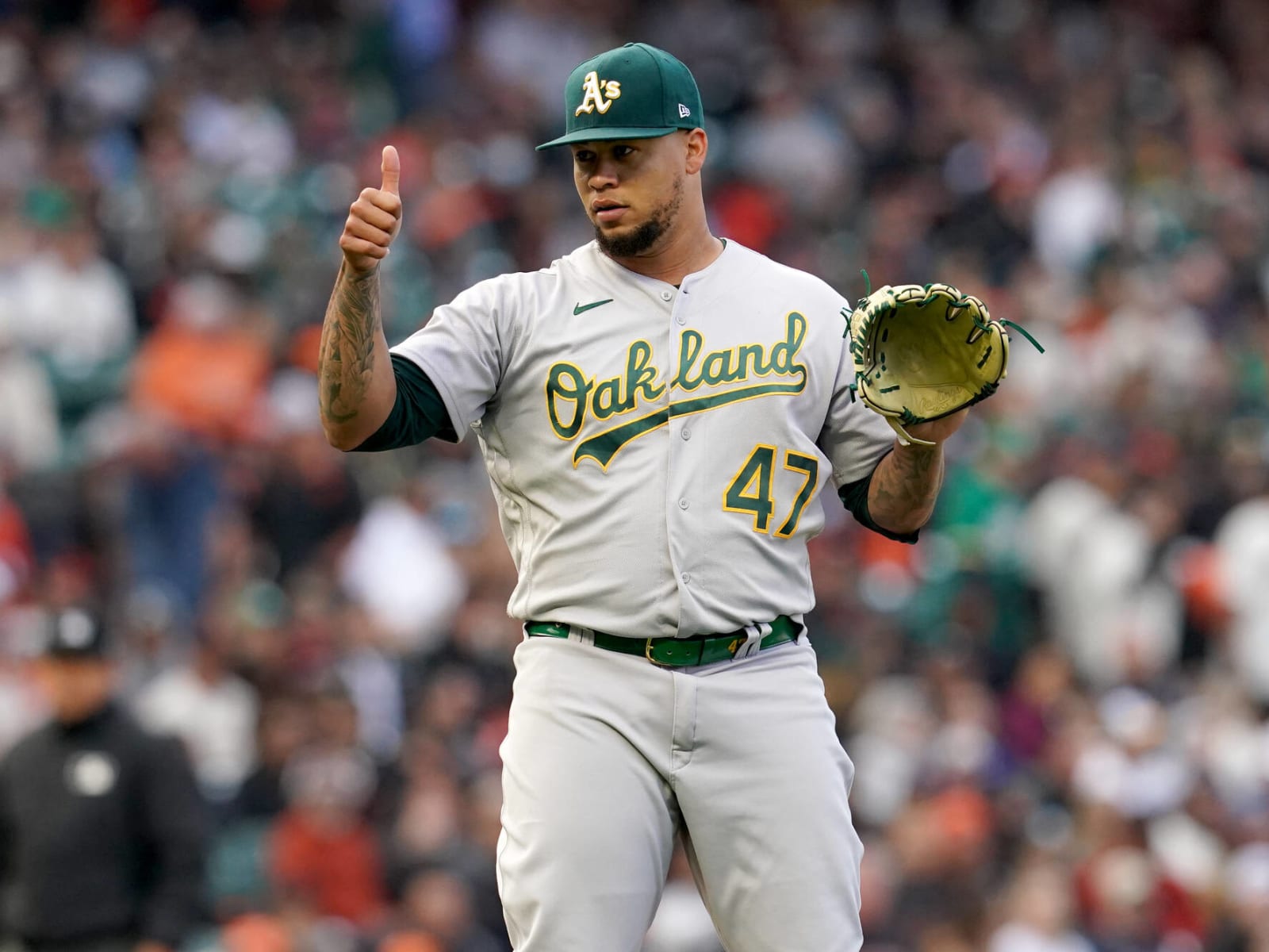 Athletics waste another solid Frankie Montas performance in loss