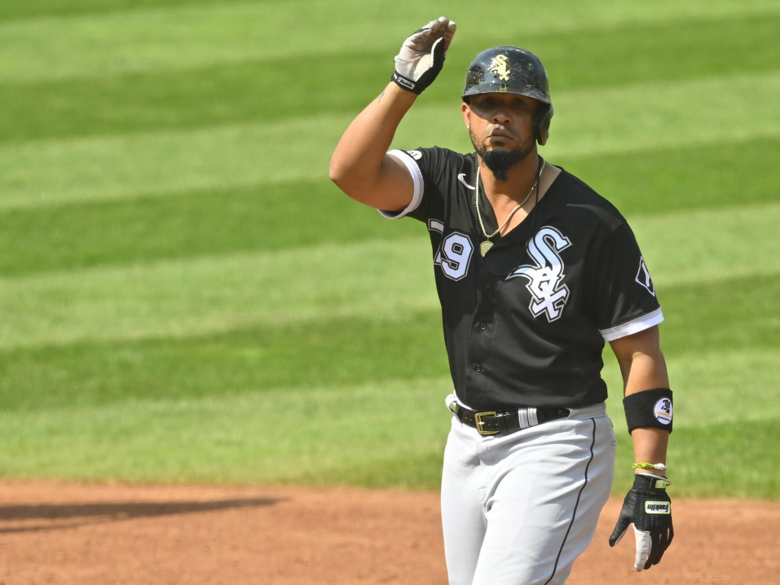 Jose Abreu working on defense at first base