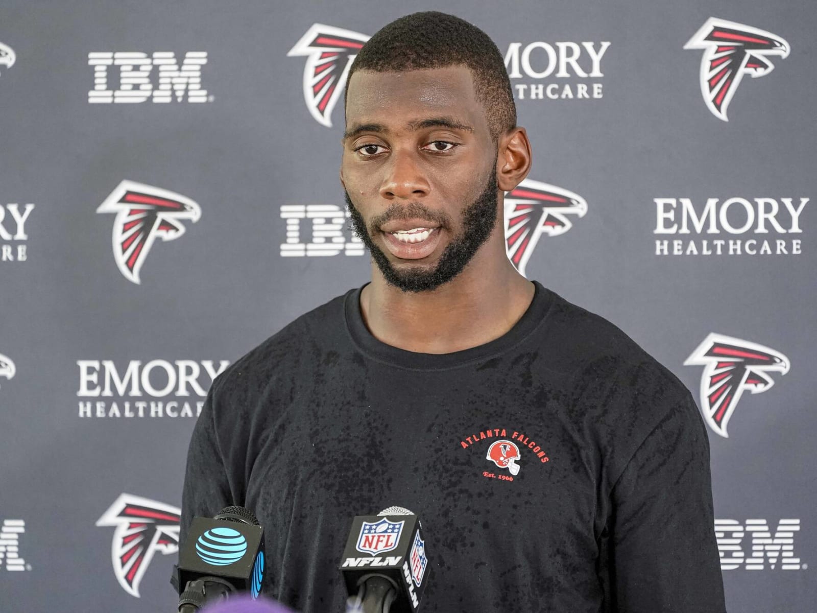 Falcons rookie Kyle Pitts discusses monster game in London