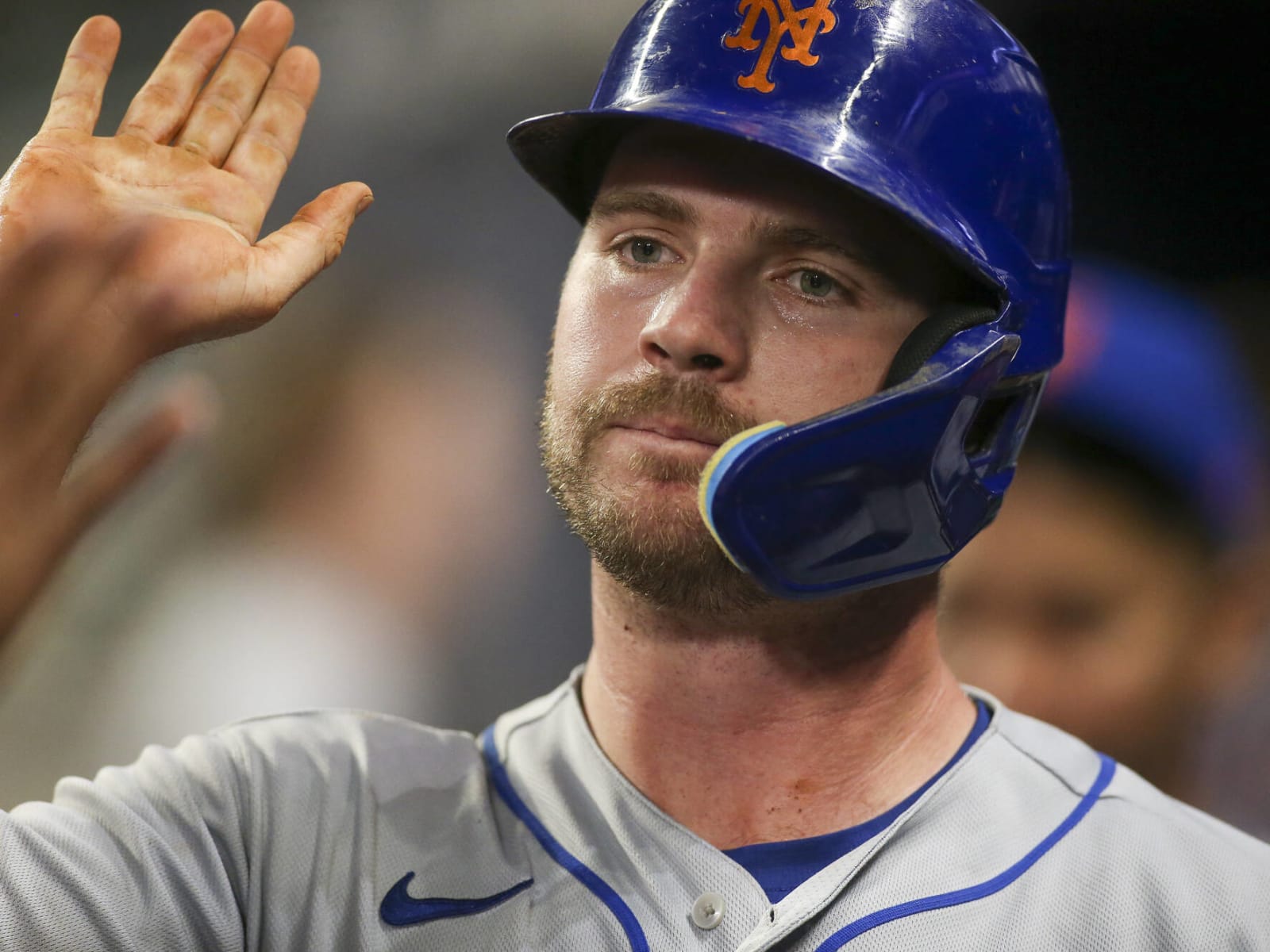 Pete Alonso Got Really Mad at Adrian Sampson for Some Reason