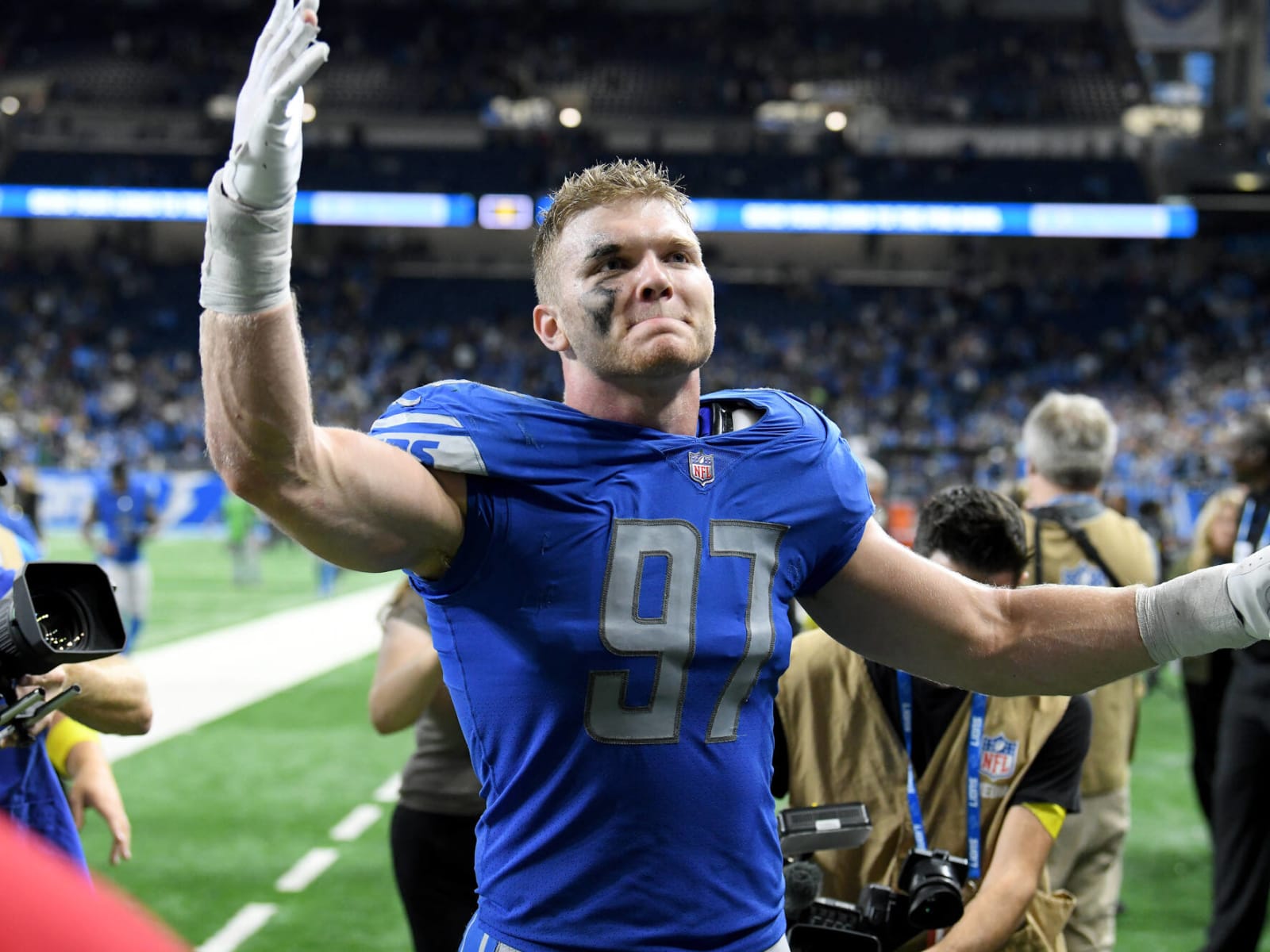 Ndamukong Suh has high praise for Lions rookie DL Aidan Hutchinson