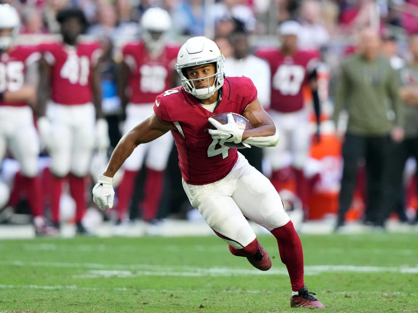 You won't believe what caused Cardinals' Rondale Moore to muff a punt