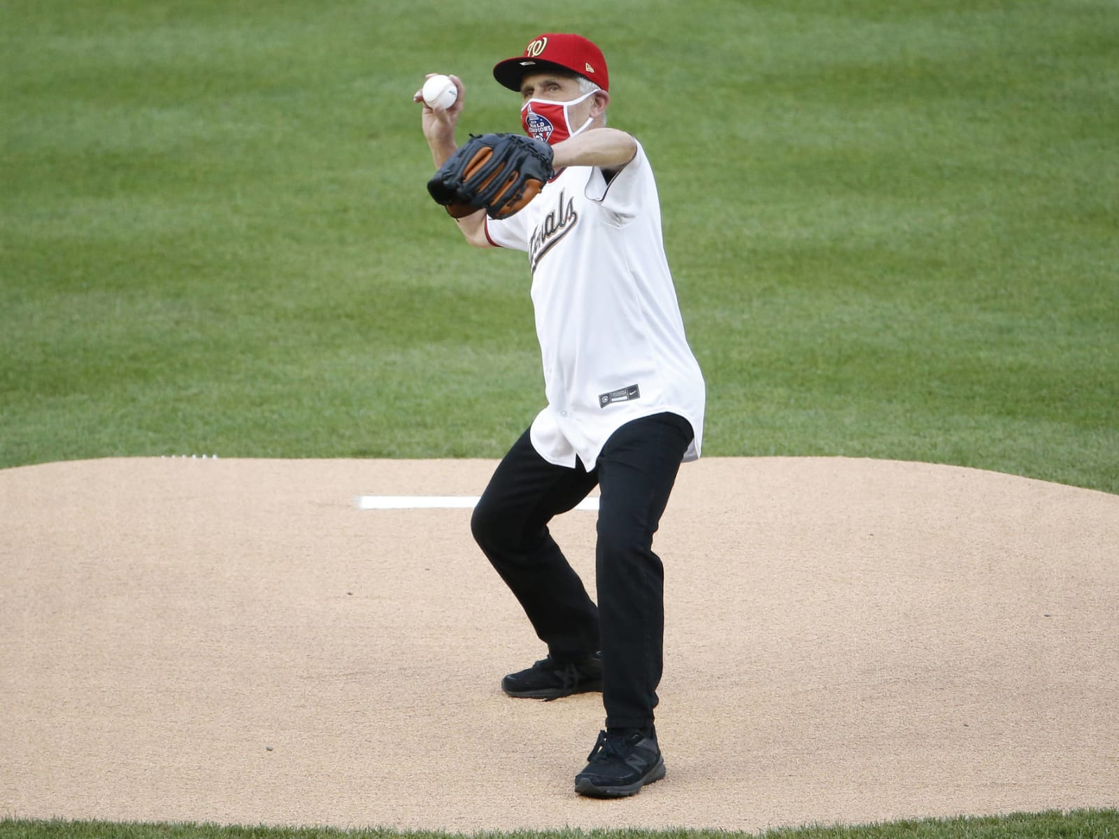 Dr Anthony Fauci Washington Nationals First Pitch Bobblehead Officially Licensed by MLB