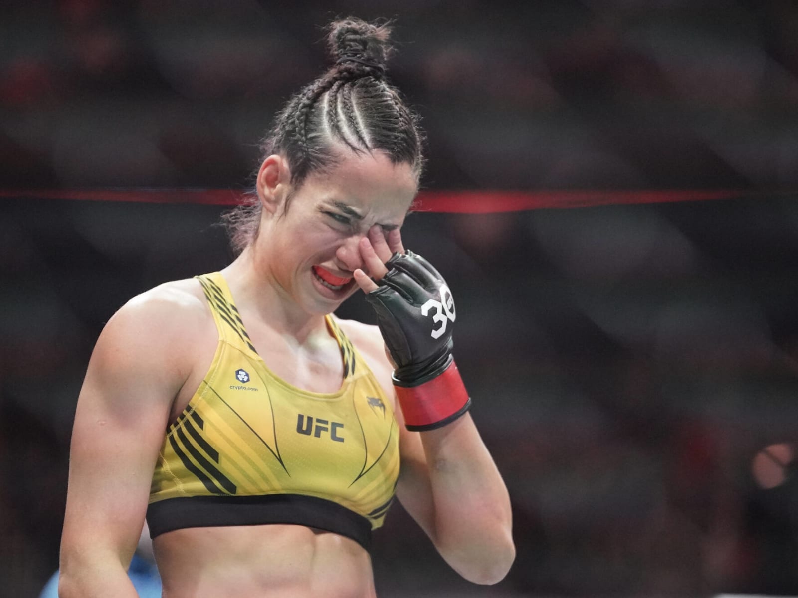 DWCS 54 winner Bruna Brasil says high-kick knockout is her specialty