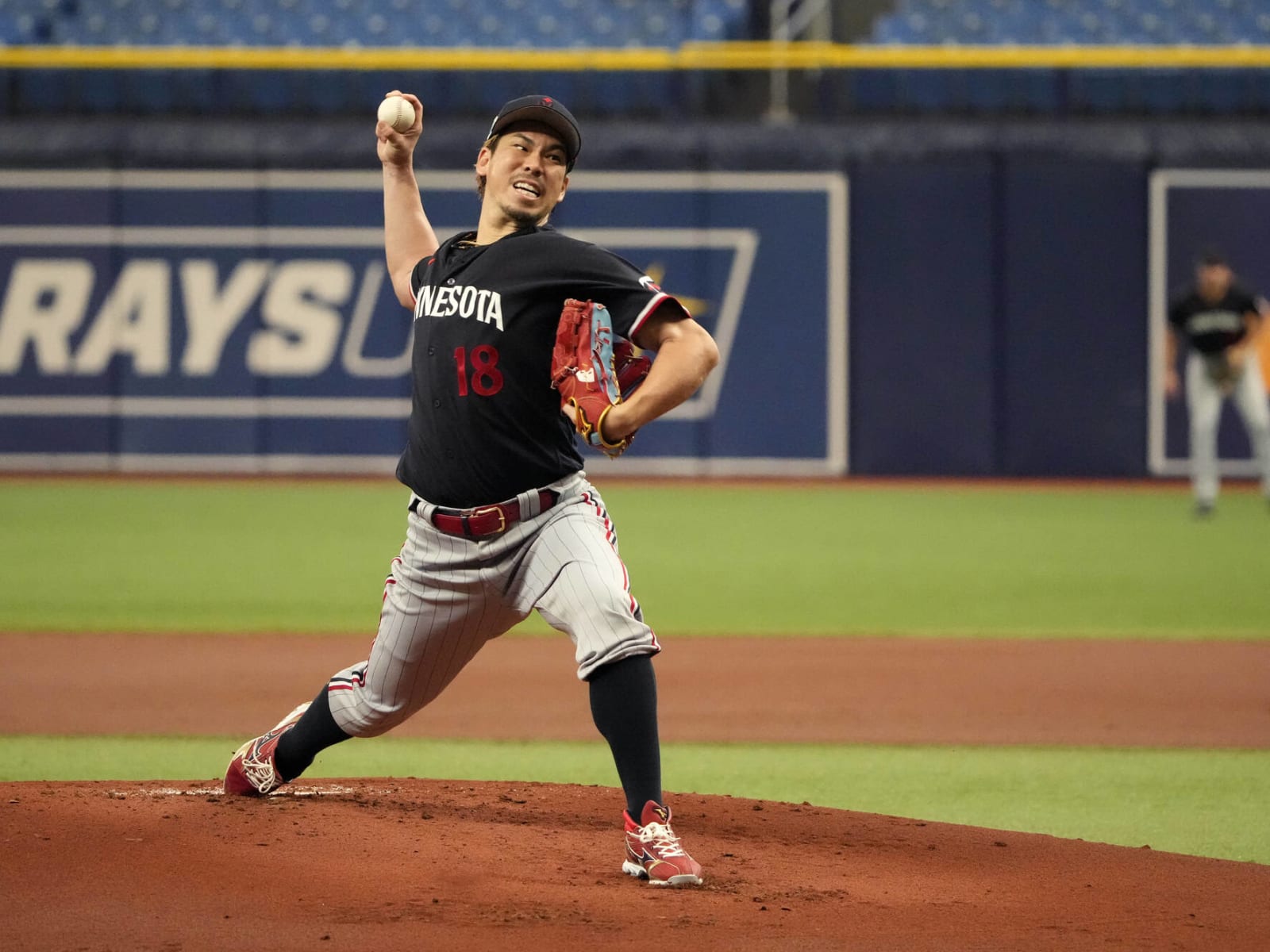 Twins' Kenta Maeda pitched around big issue during spring start