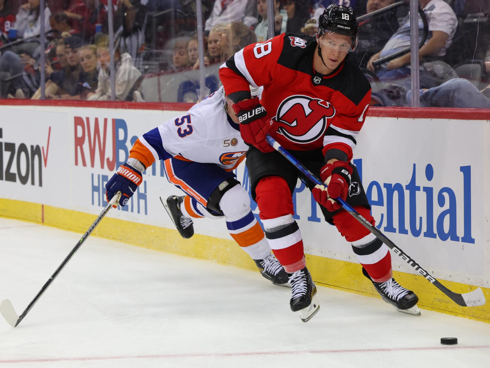 New Jersey Devils announce injury timelines for Ondrej Palat, Mackenzie  Blackwood