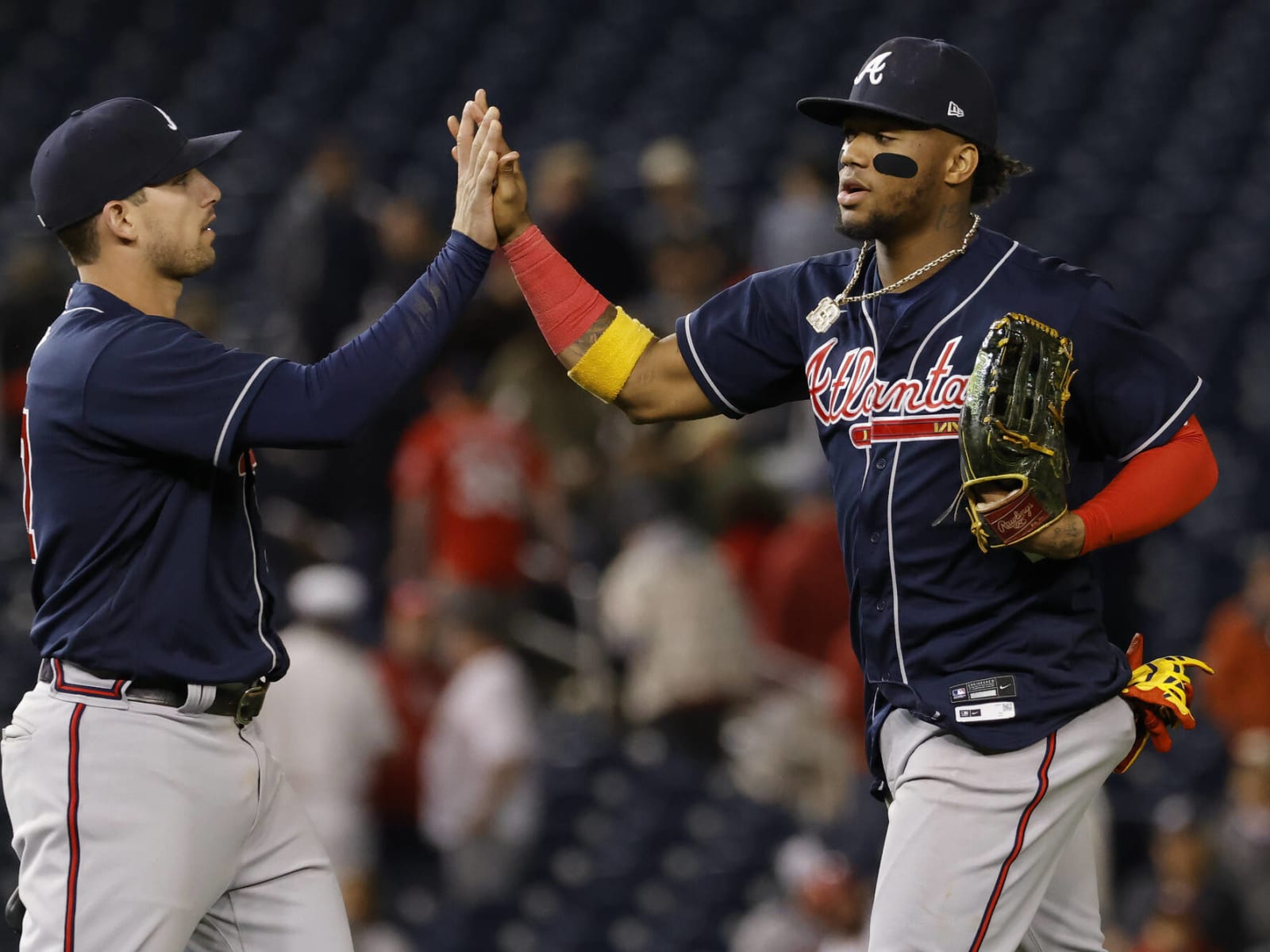 Mar. 7, 18, 2023- Ronald Acuna Jr. Game-Used, Photo-Matched Signed,  Inscribed World Baseball Classic Team Venezuela Blue Jersey - Matched to  Media Day And Quarterfinals Vs. USA - USA Sports Marketing, SIA