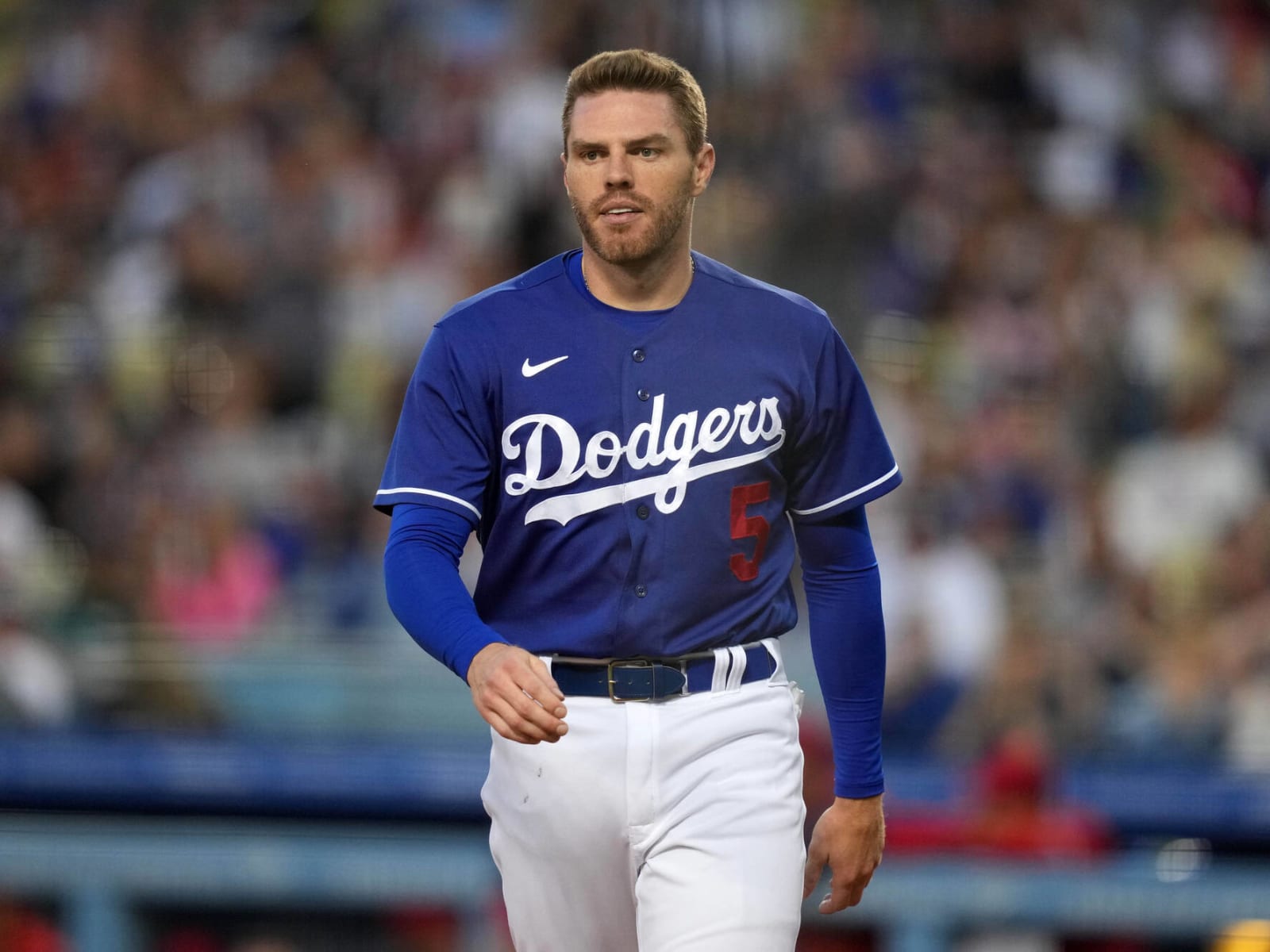 Dodger Blue on X: Freddie Freeman had an emotional return to