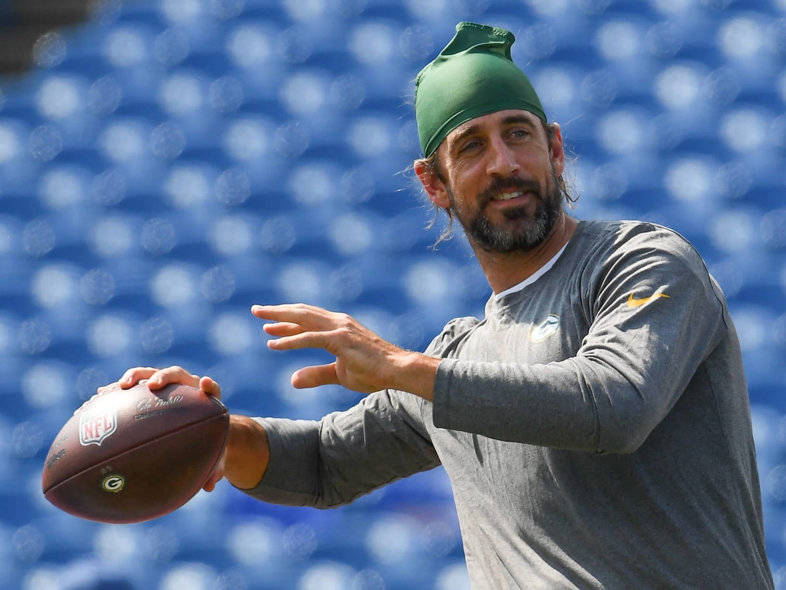 Aaron Rodgers reveals reason for his long hair