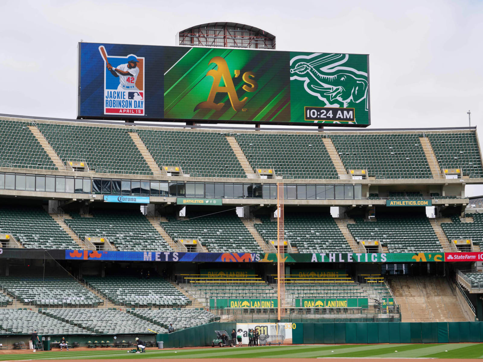 The Oakland A's attendance in already embarrassing