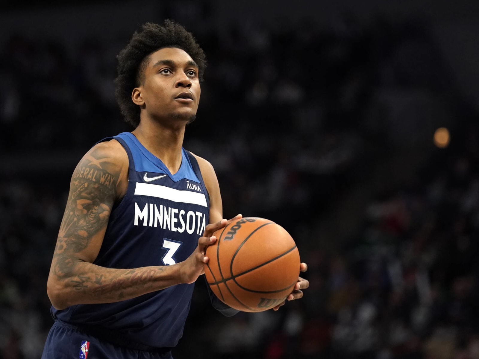 Report: Wolves forward Jaden McDaniels has grown 2 inches