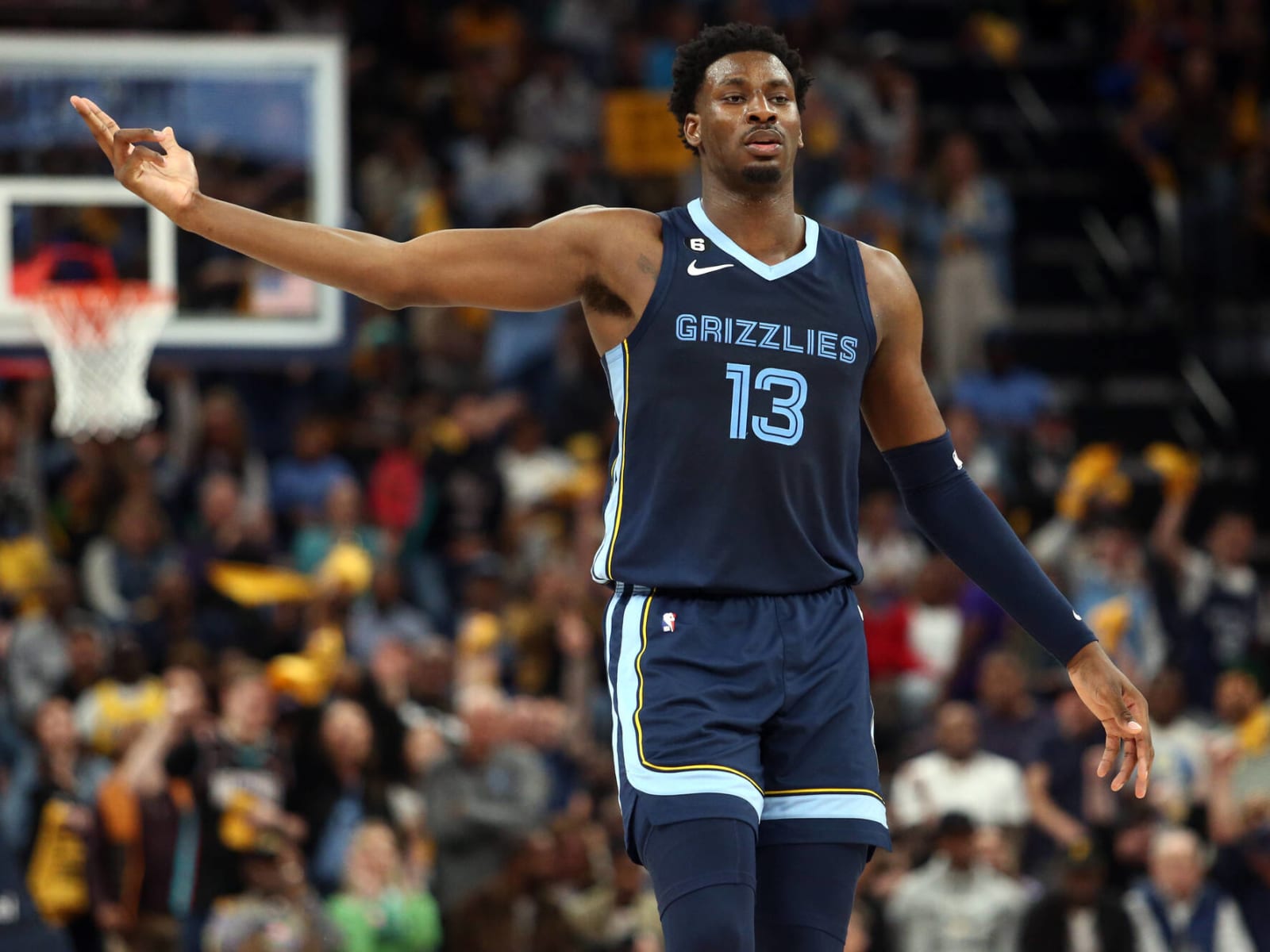 Jaren jackson jr throwback jersey hot sale