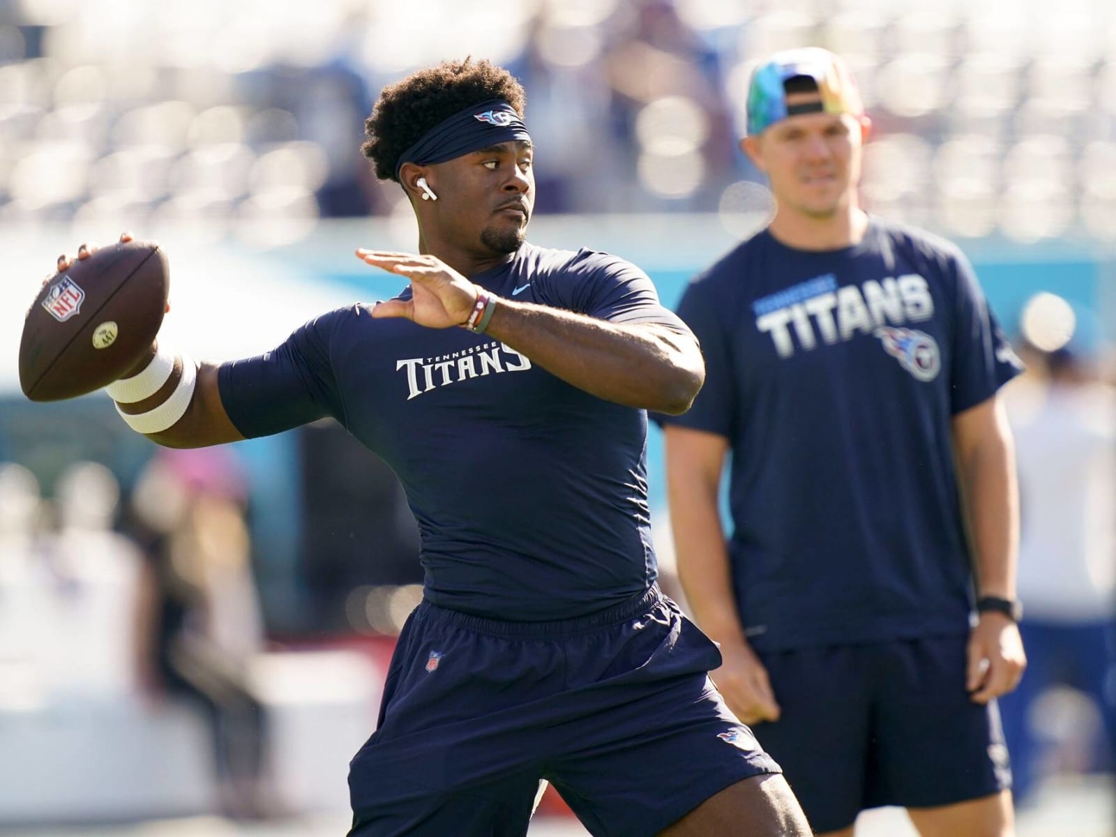 first look of Malik Willis in a Titans jersey (made in Photopea) : r/ Tennesseetitans