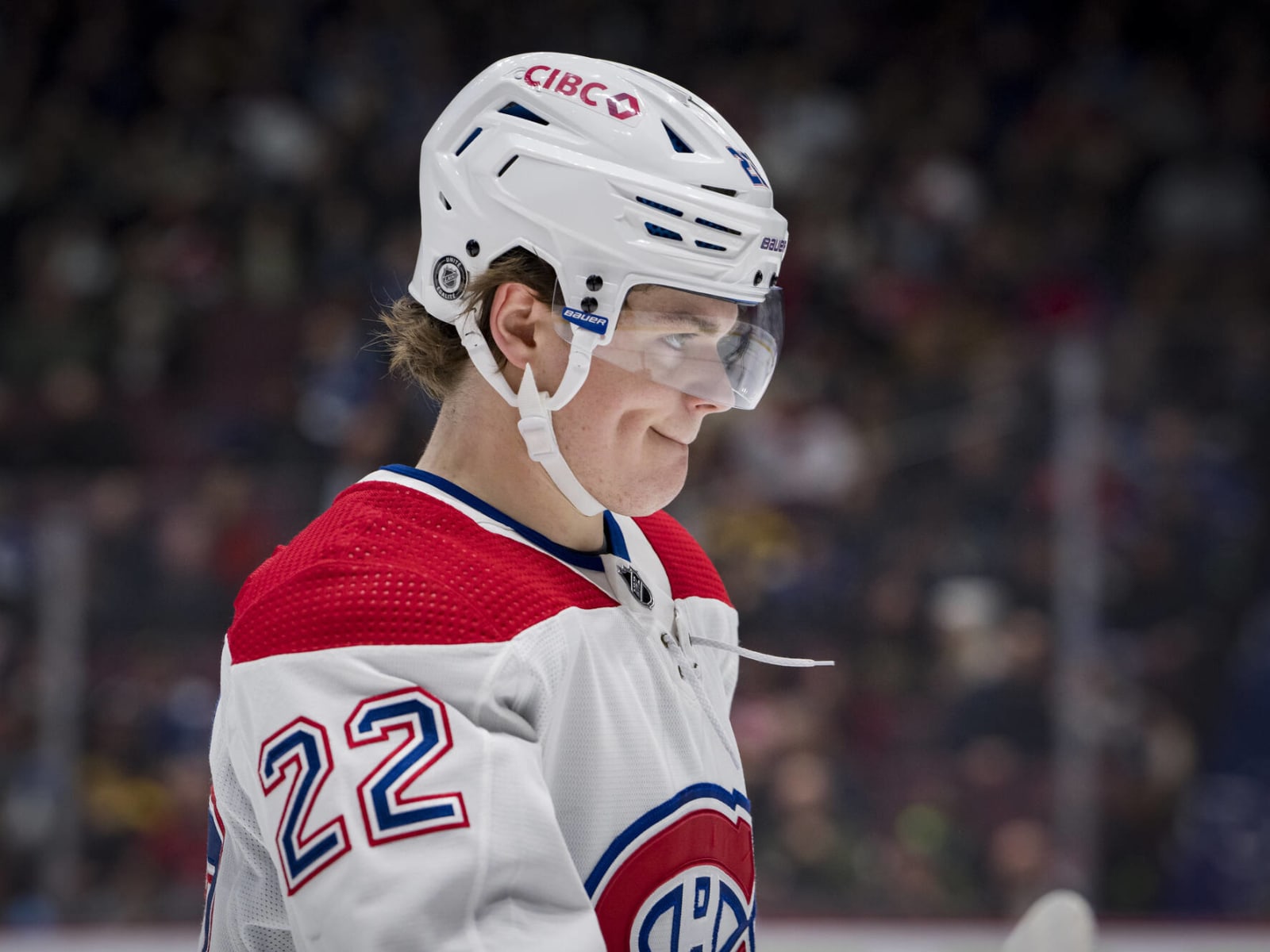 Montreal Canadiens Forward Out with Upper-Body Injury