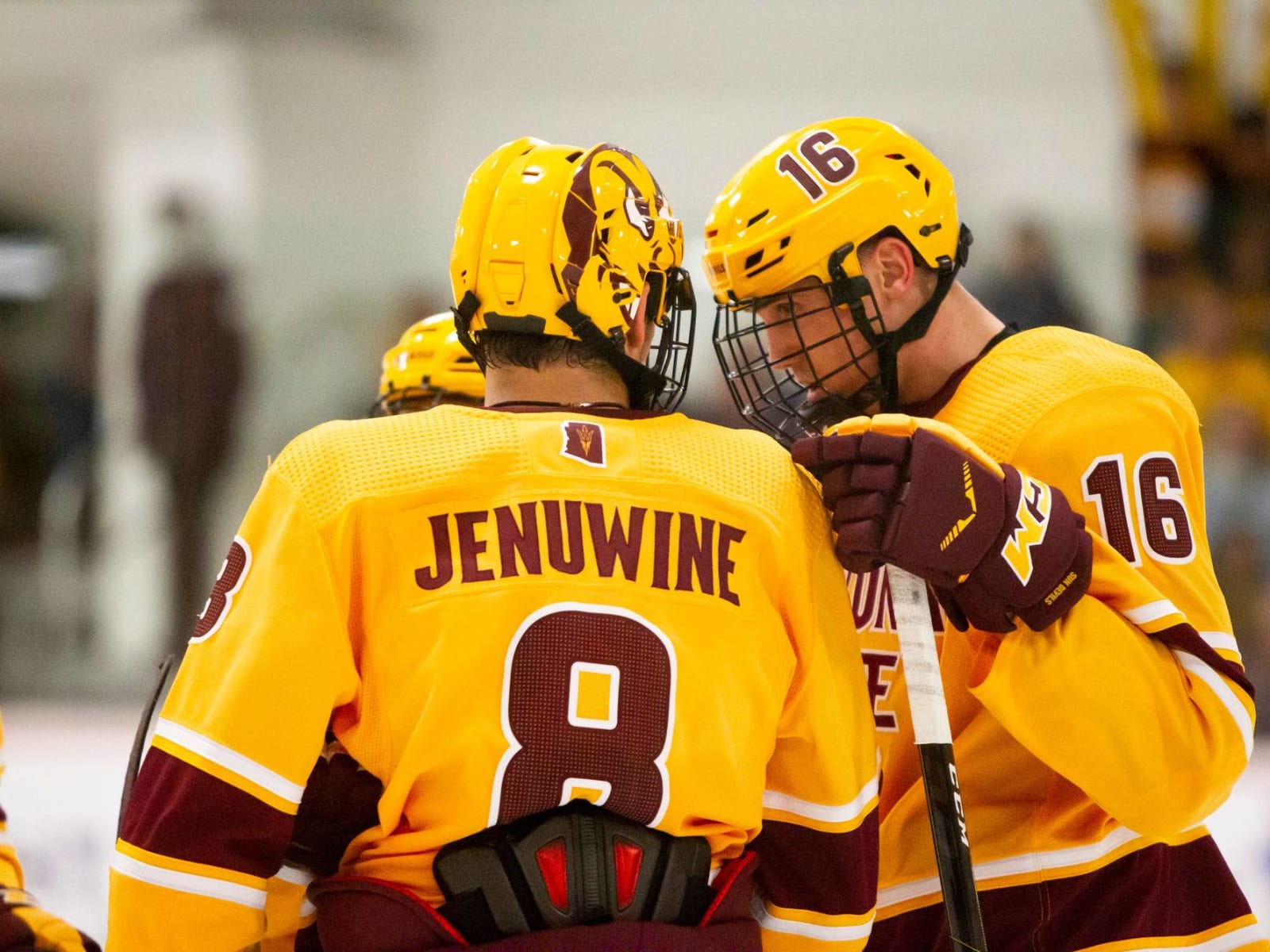 Austin Lemieux 2018-2019 & 2019-2020 Arizona State Sun Devils Hockey Maroon  Set Game Worn Jersey — Desert Hockey Threads