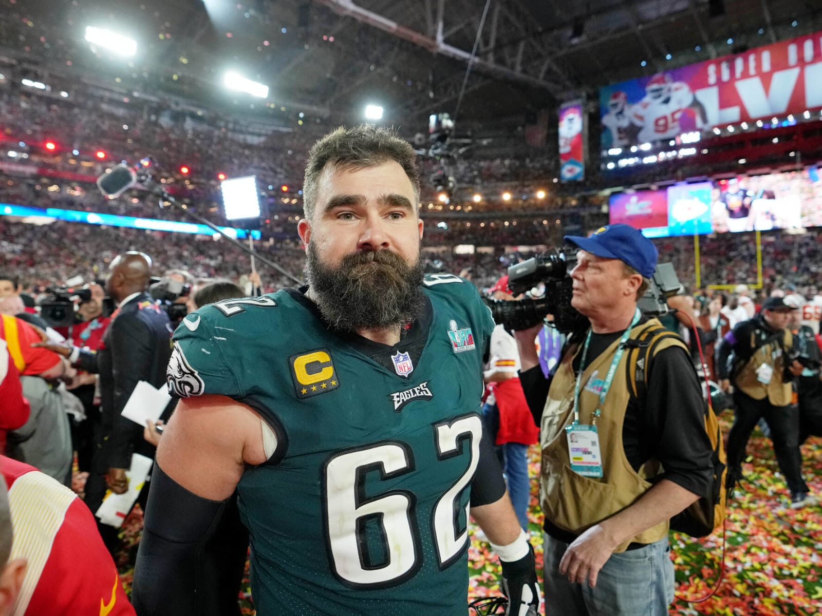 Hey, Bartender!' Eagles Fans Wild About Kelce at Party