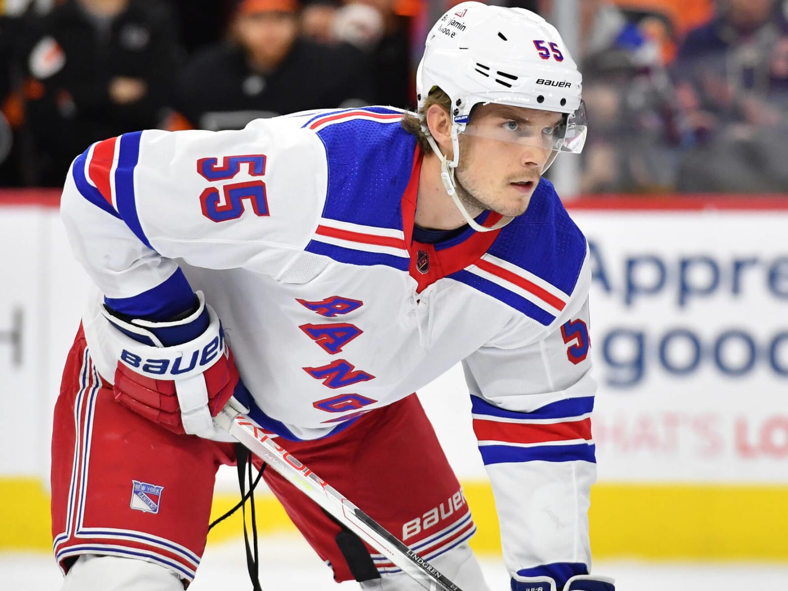 Rangers' Ryan Lindgren a surprise scratch due to upper-body injury