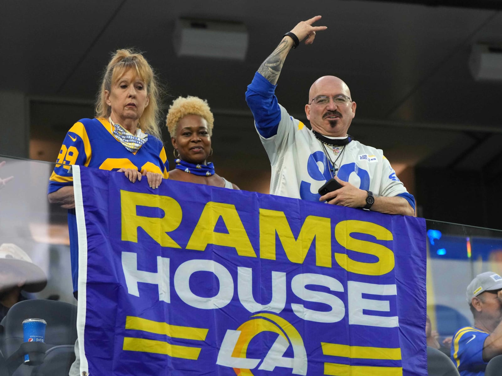 Video Shows Woman Starting Mass Brawl at Rams-Chargers Game