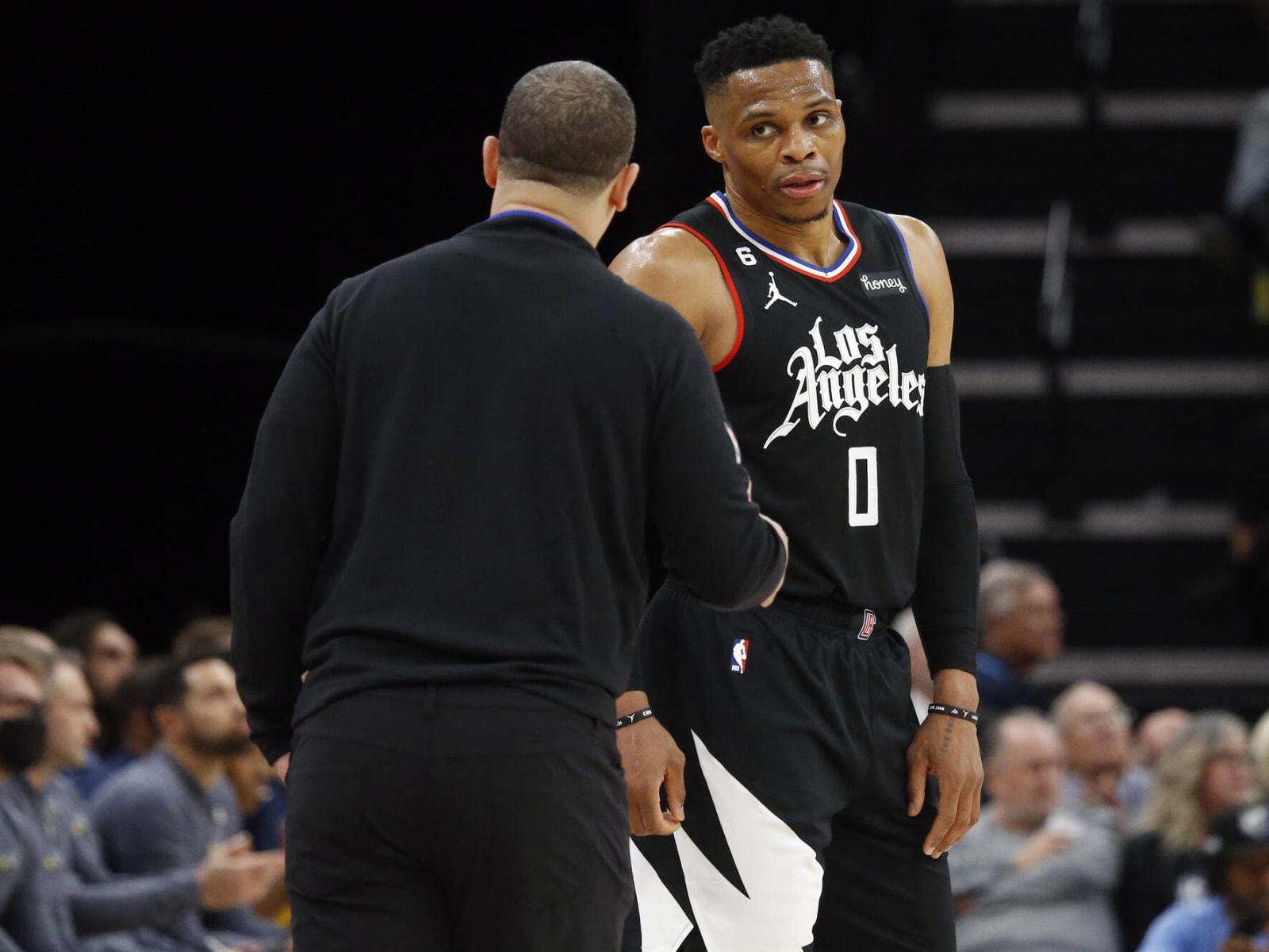 Russell Westbrook yelled at a Jazz fan. Then we learned about the fan.