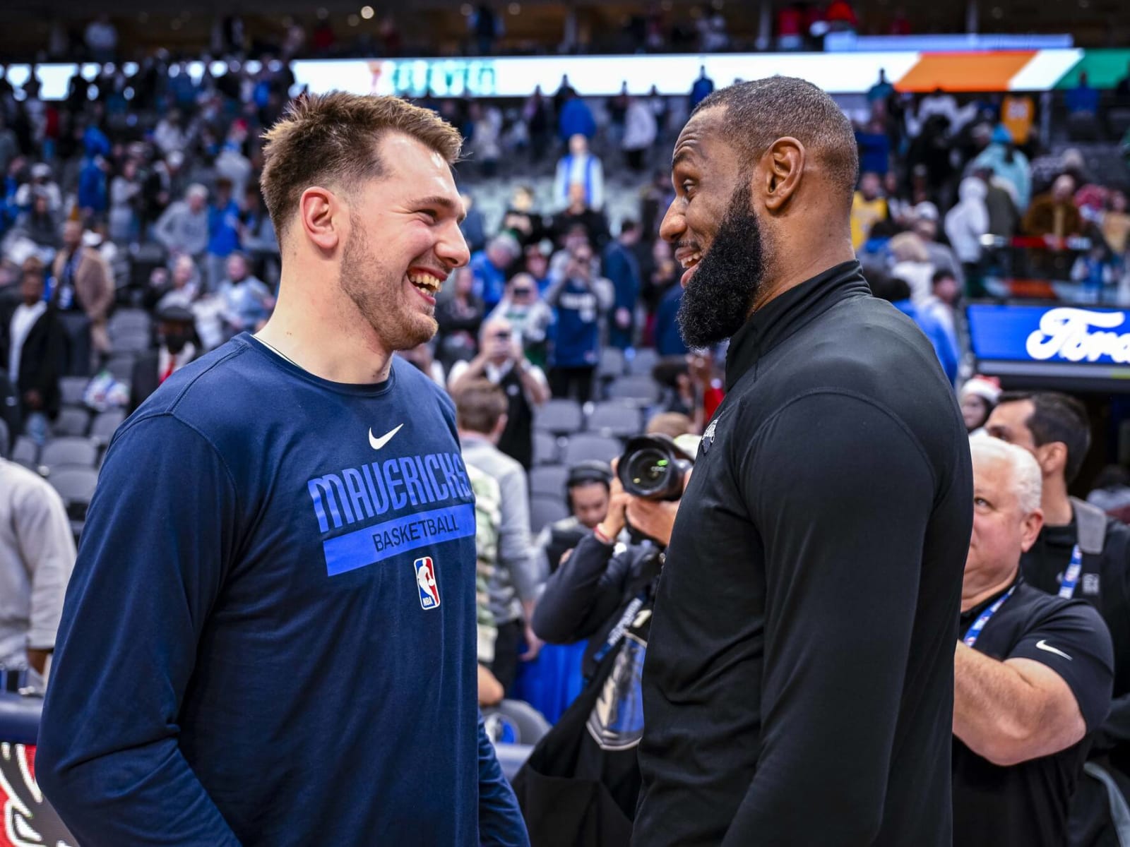 Luka Doncic Arrives At NBA Game In First-Gen Chevy Camaro