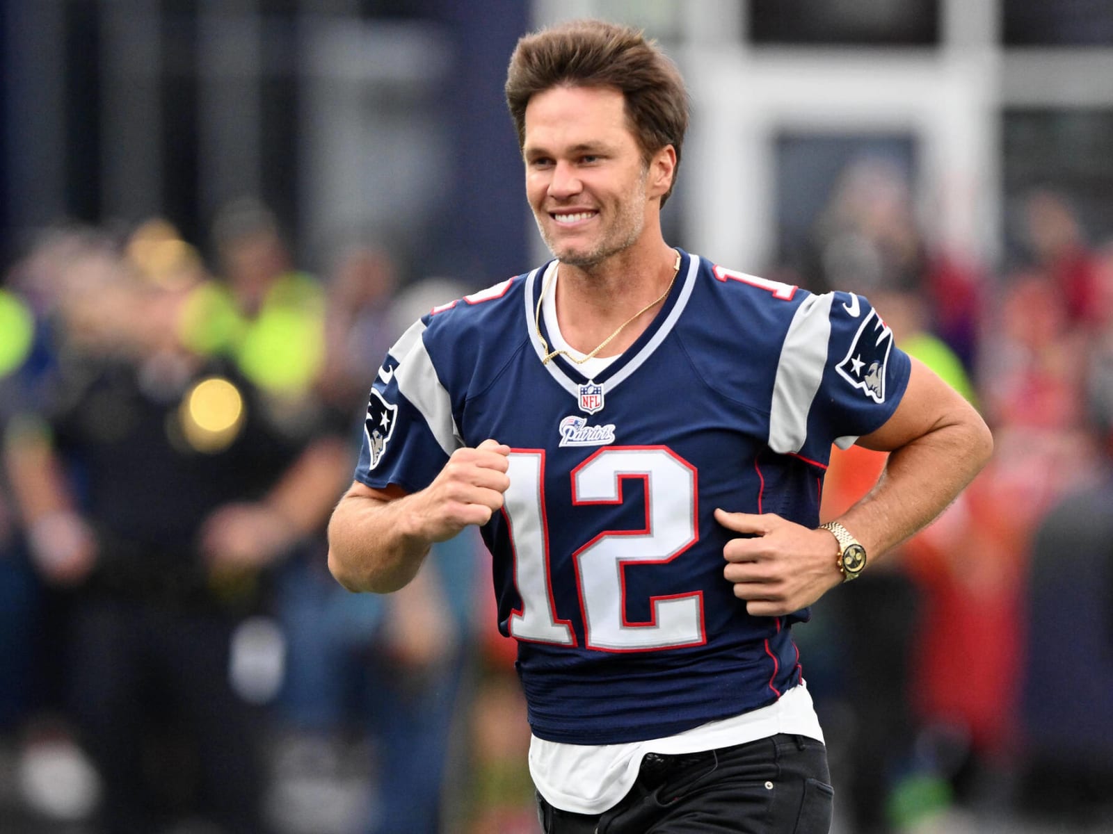 Tom brady new outlet team jersey
