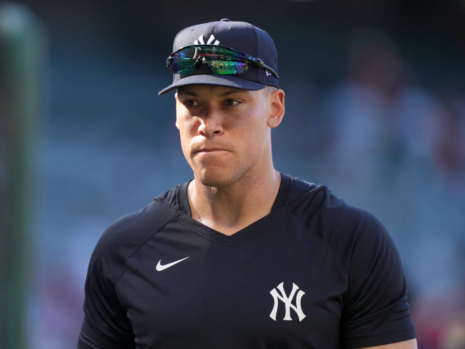 Aaron Judge takes BP at Baltimore prior to return from injury