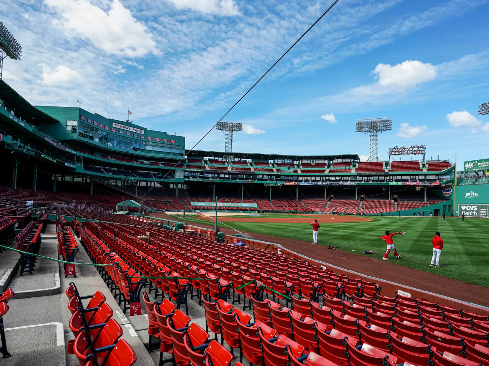 It seems like it lasts all nine innings.' Fans at Fenway Park have