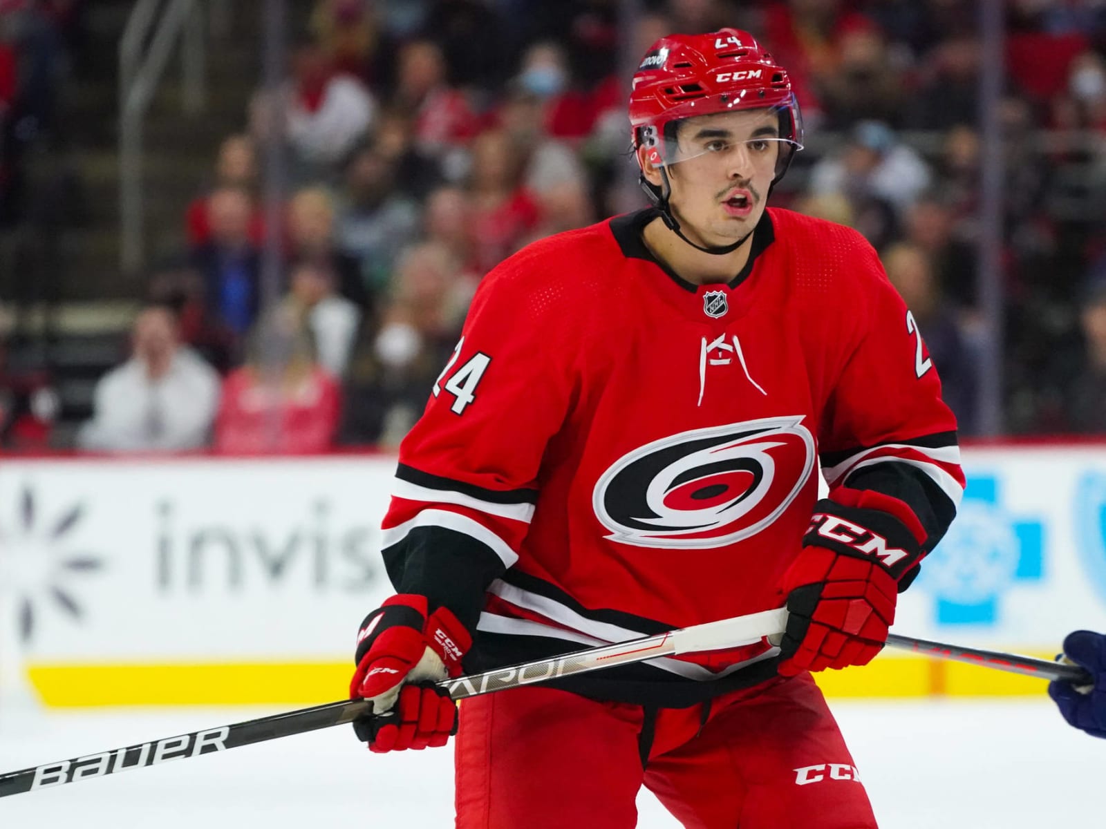 Hurricanes' Seth Jarvis Completes First NHL Hat Trick With Slick