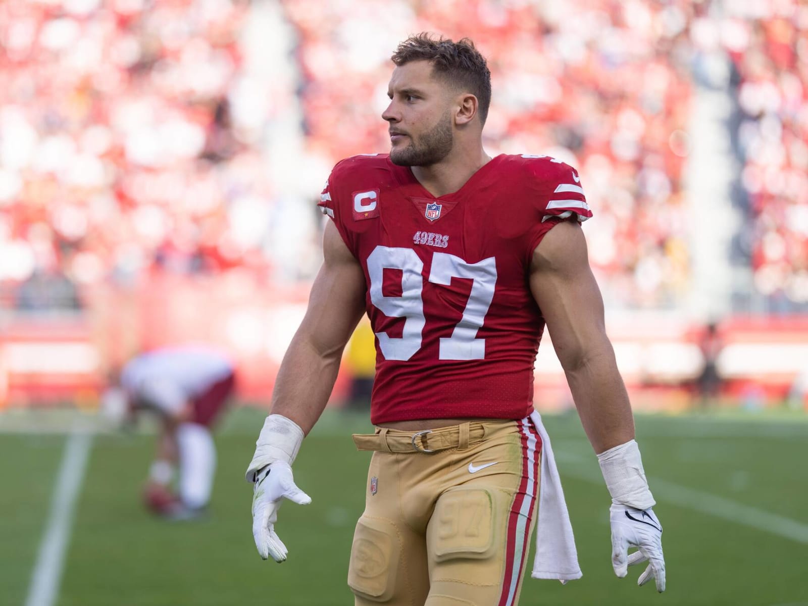 49ers' Nick Bosa 'surprised' Rams 'gave up a little early'