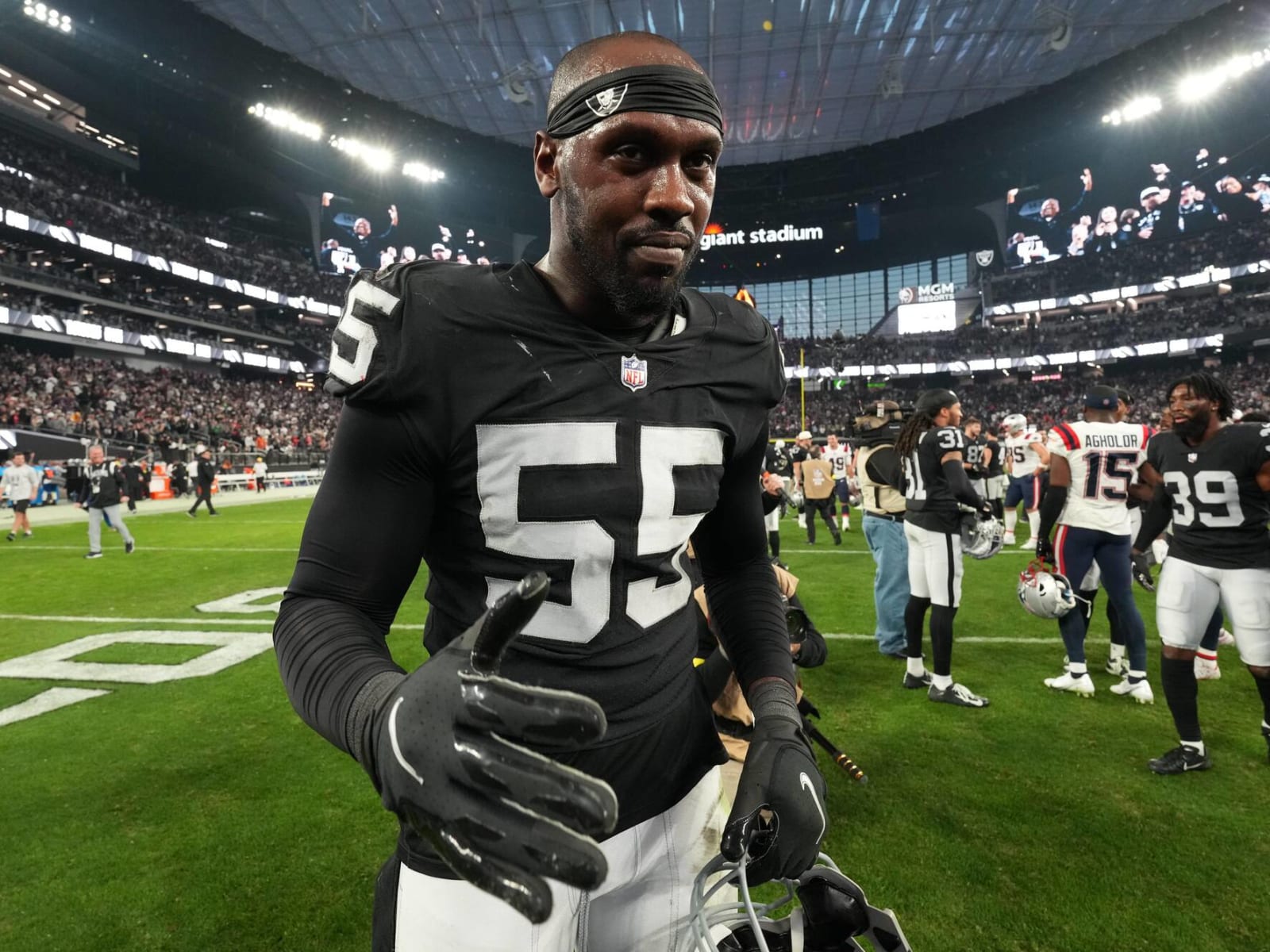 NFL on X: Chandler Jones in the Silver & Black 