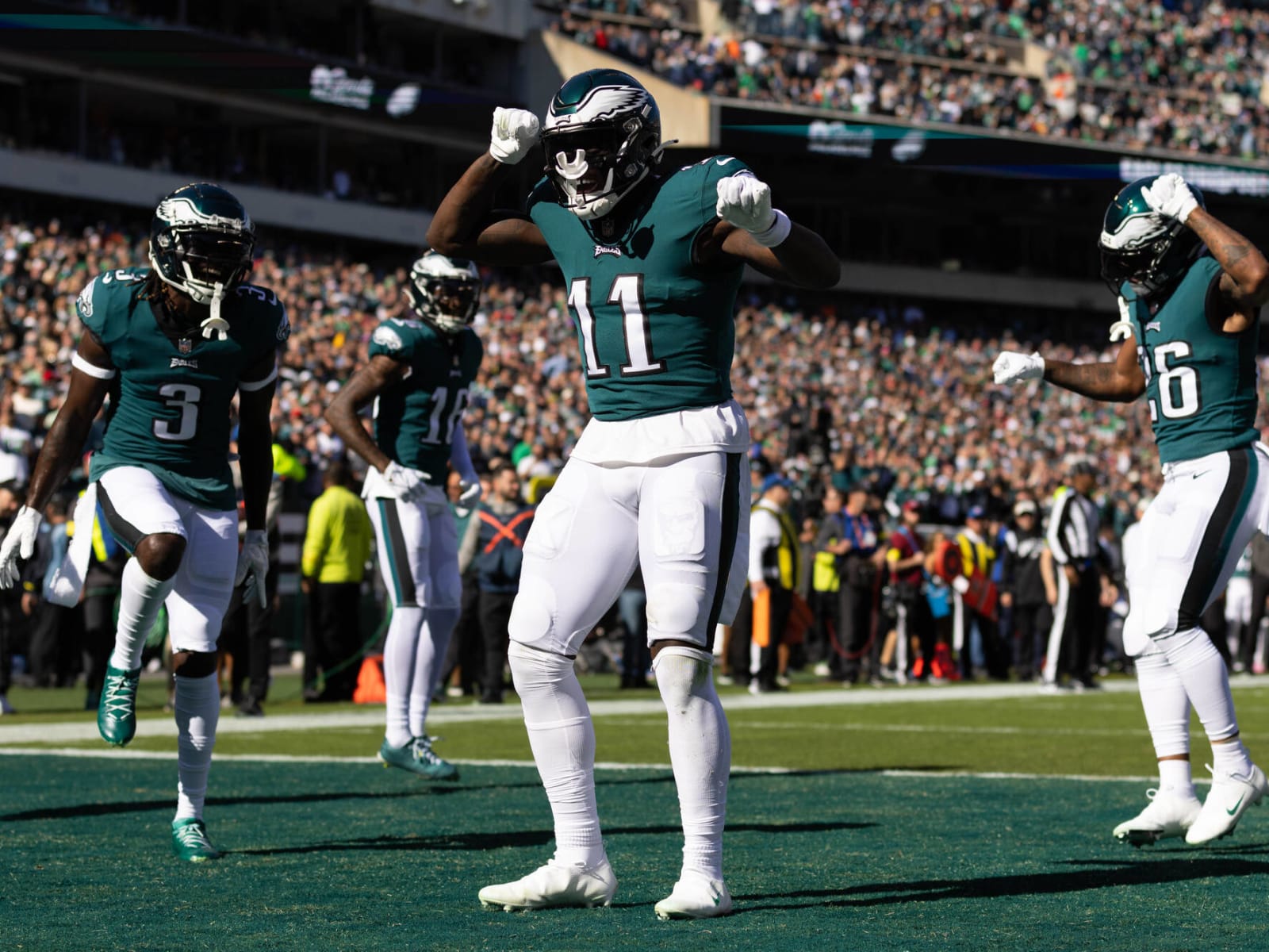 A.J. Brown reveals the truth behind game-changing mistake made by Eagles -  A to Z Sports