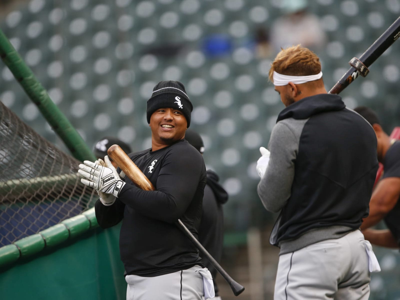 Chicago White Sox catcher Yermin Mercedes has a new 'do. : r