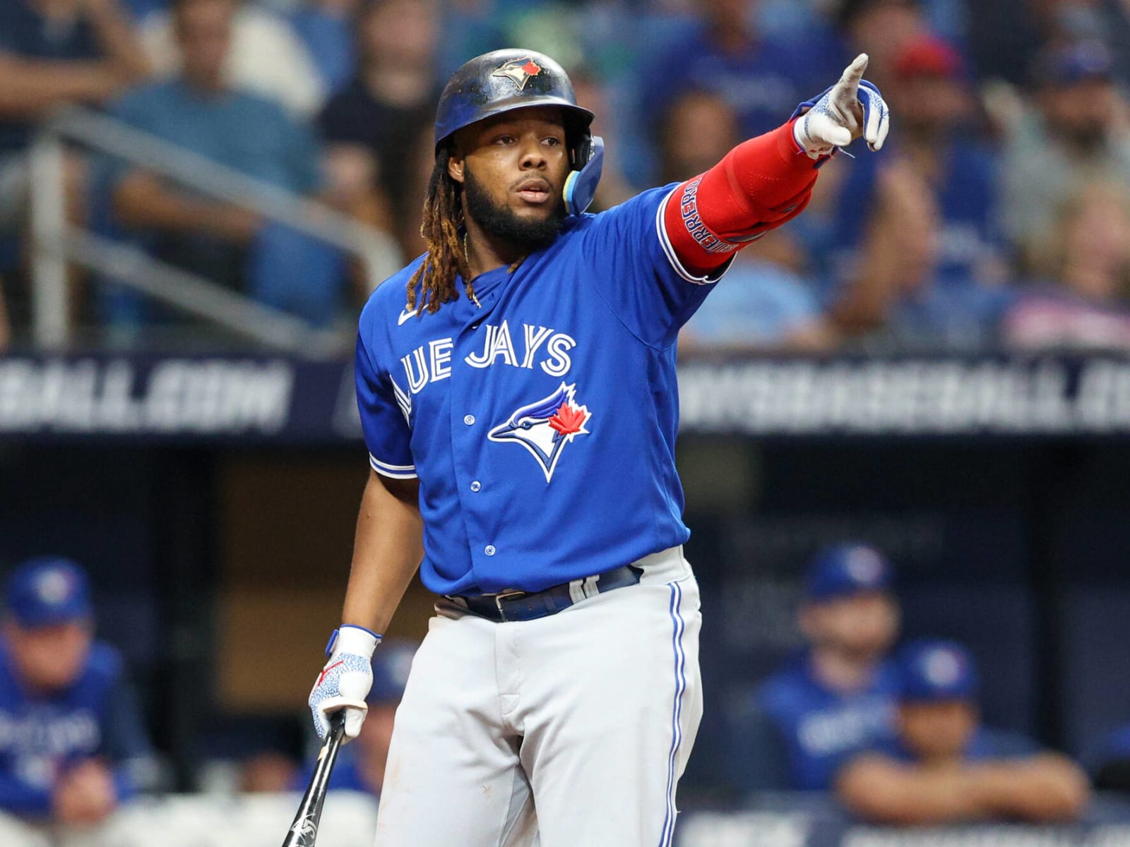 Blue Jays' Vladimir Guerrero Jr. throws shade at AL East rival