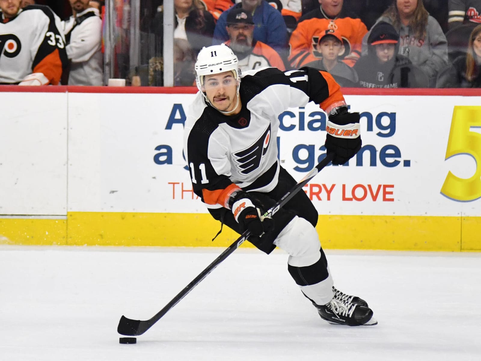 Flyers star Travis Konecny (upper body) misses loss to Oilers - ESPN