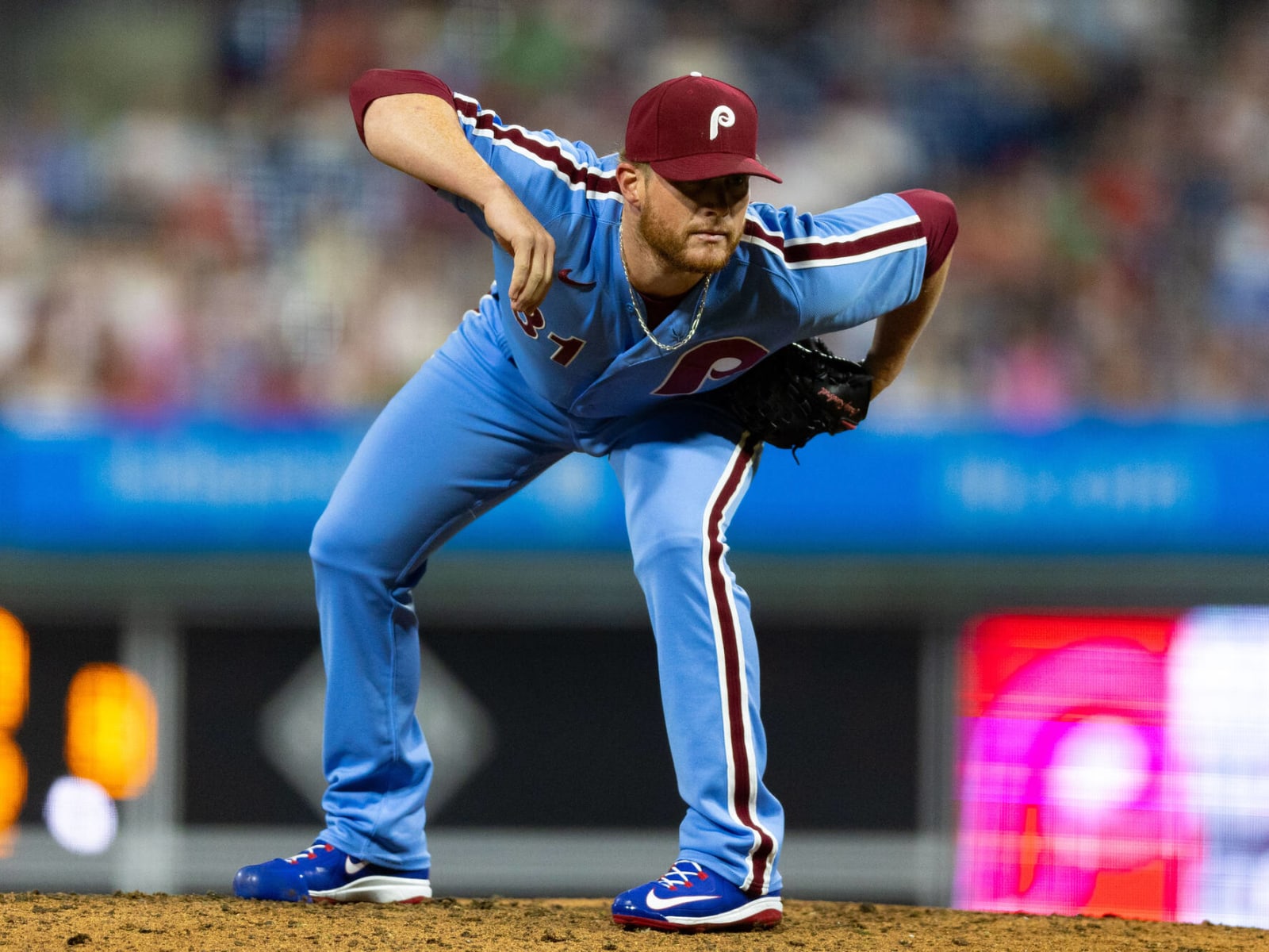 Jordan Luplow imitates Craig Kimbrel pitching