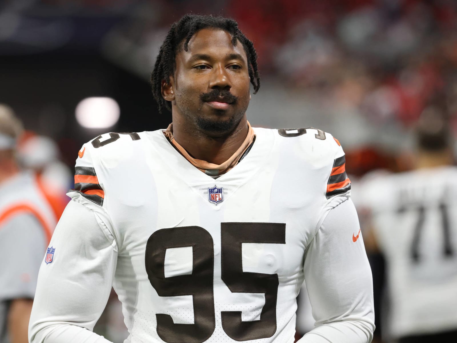 Myles Garrett has hilarious reaction to third PED test in weeks