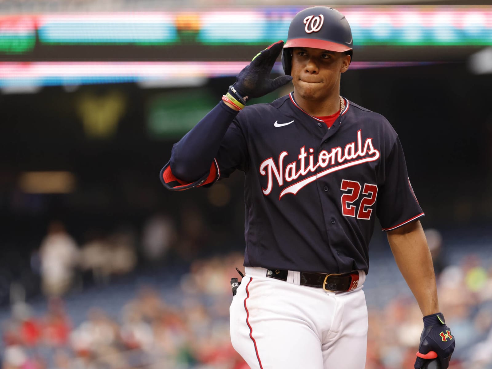 Juan Soto #22 Washington Nationals White 2022 MLB All-Star Game