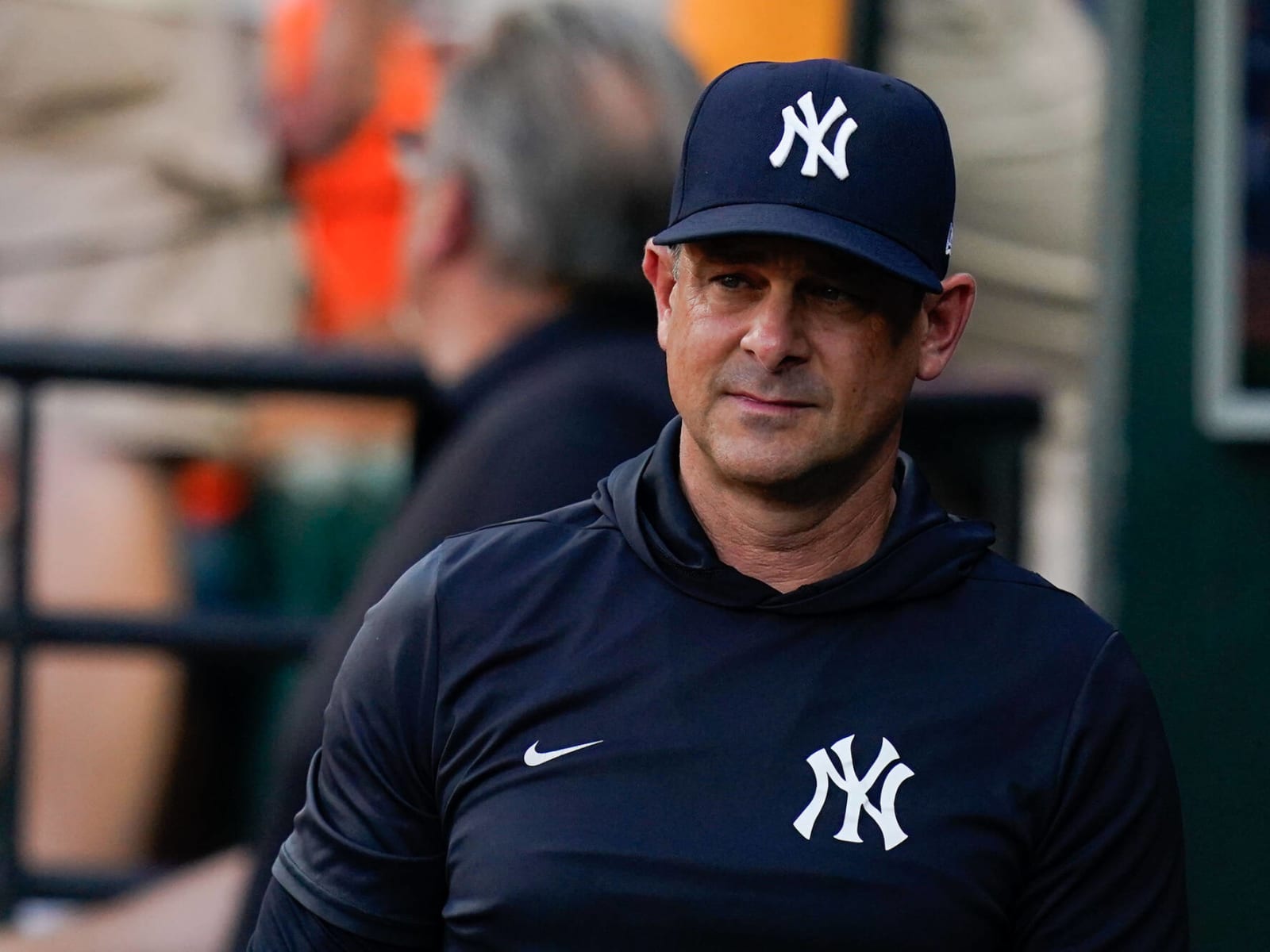 Watch: Frustrated Yankees fans get haircuts in bleachers